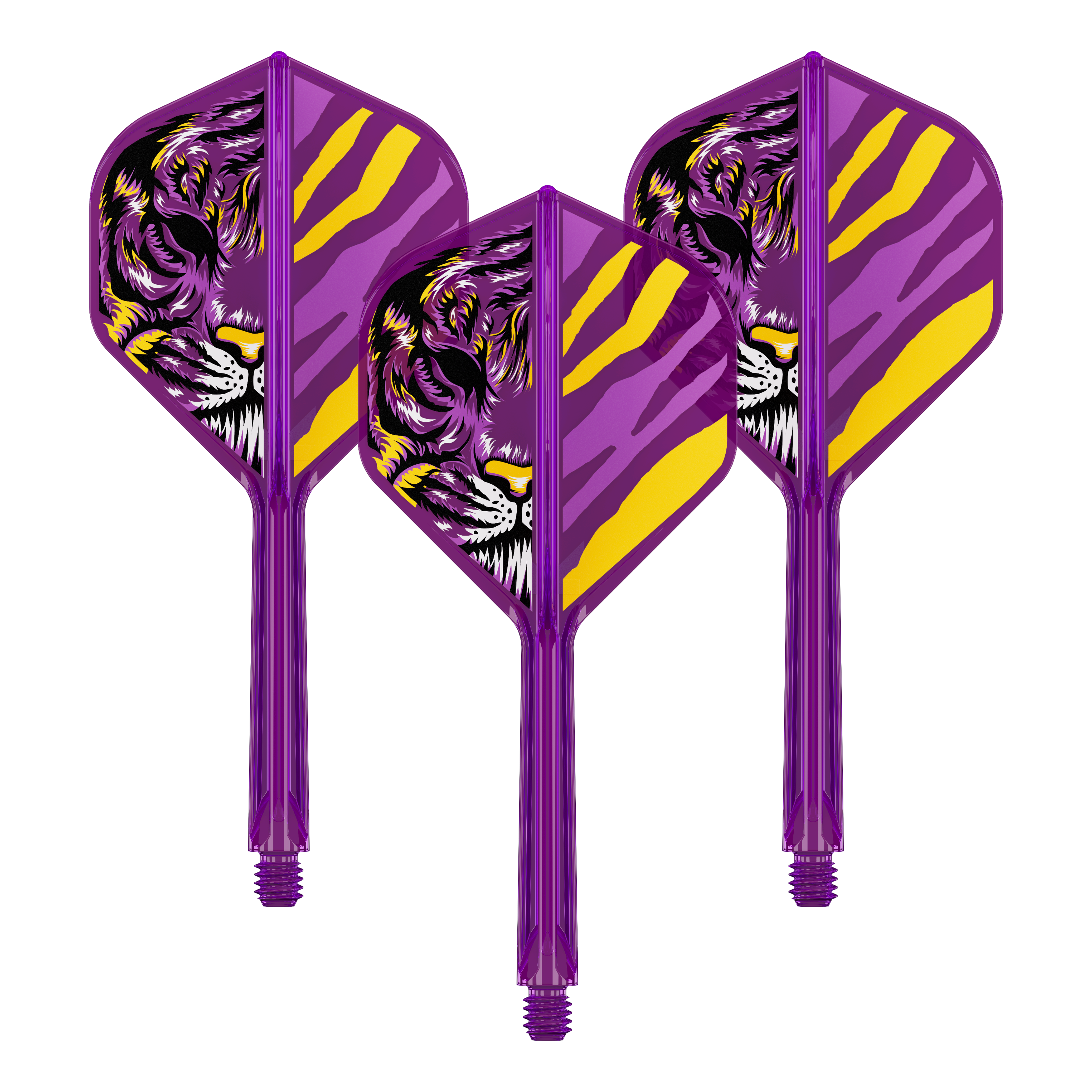 Standardní letky Target Japan K-Flex Endeavour No2 Das Bild zeigt das Produkt mit dem Dateinamen 410321_Target_Japan_K-Flex_Endeavour_No2_Standard_Flights_33mm_1Set_(1). Vermutlich handelt es sich um ein Set von Dart-Flights.