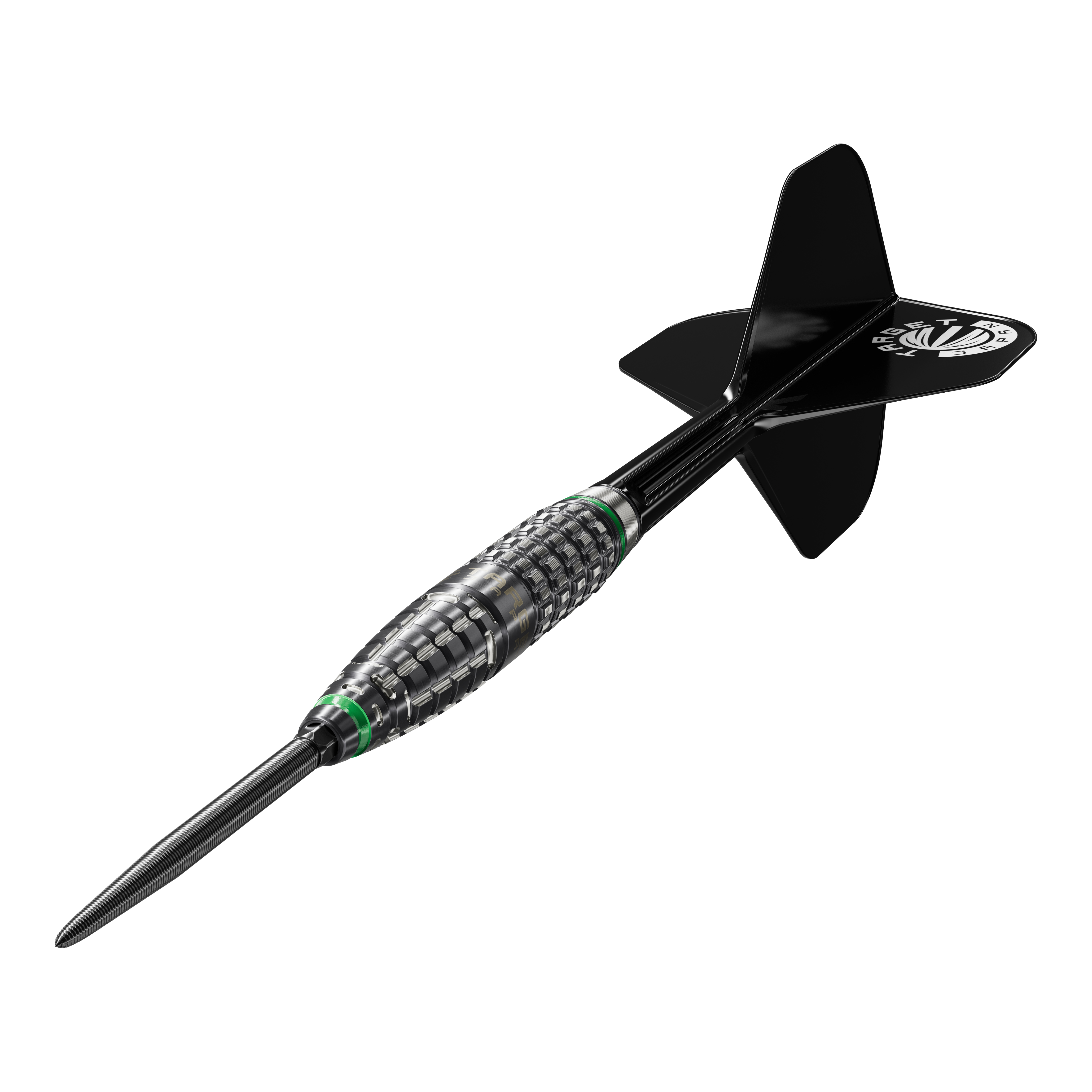 Das Bild zeigt die Target Japan Prime Series Akito Yamagata Scream GEN2 Swiss Point Steeldarts - 23g. Die Steeldarts sind speziell für Präzision und Leistung im Dartsport entwickelt.