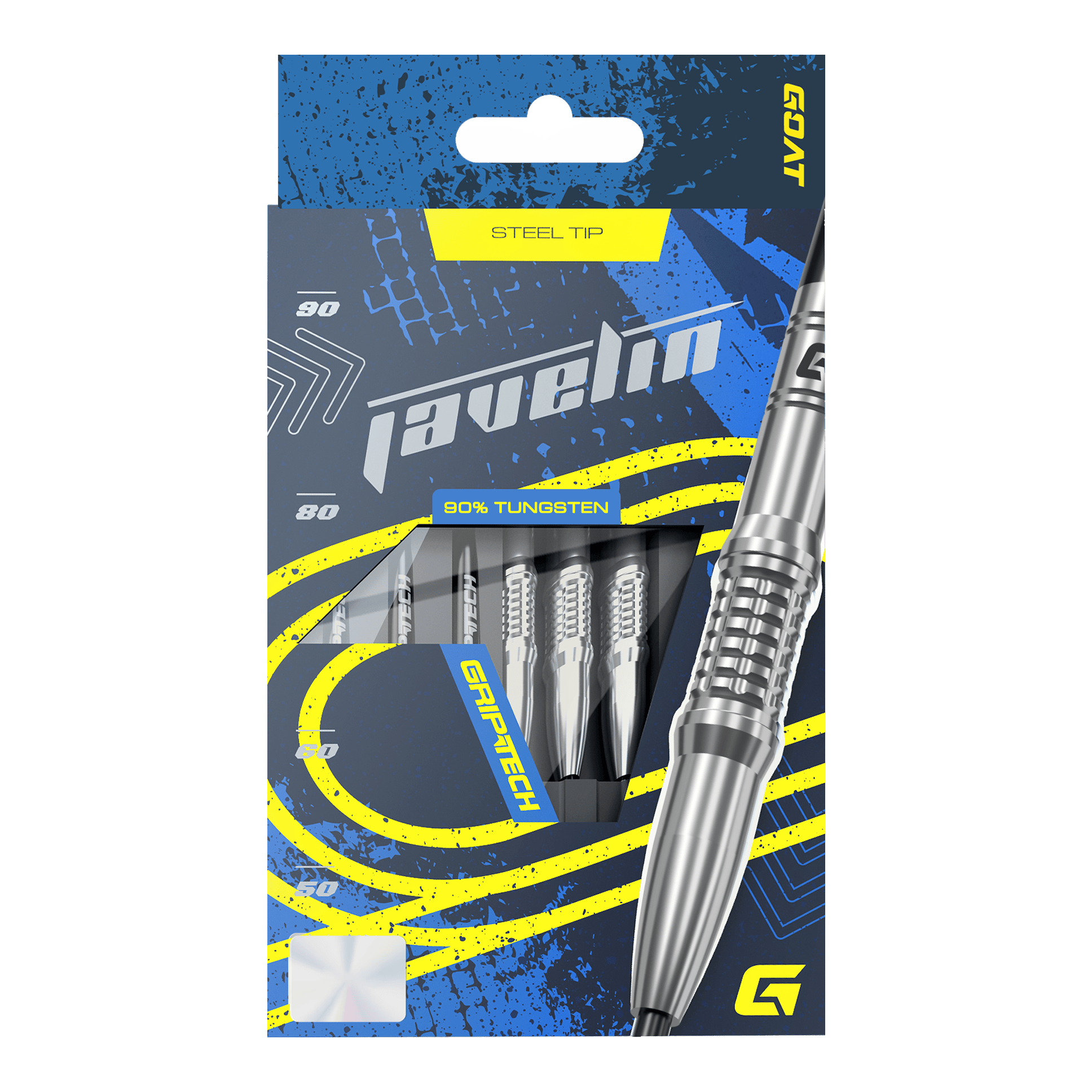 Šipky GOAT Javelin ocelové Gezeigt wird das GOAT Javelin Tungsten Steeldarts Set. Die Steeldarts sind für hohe Leistung konzipiert.
