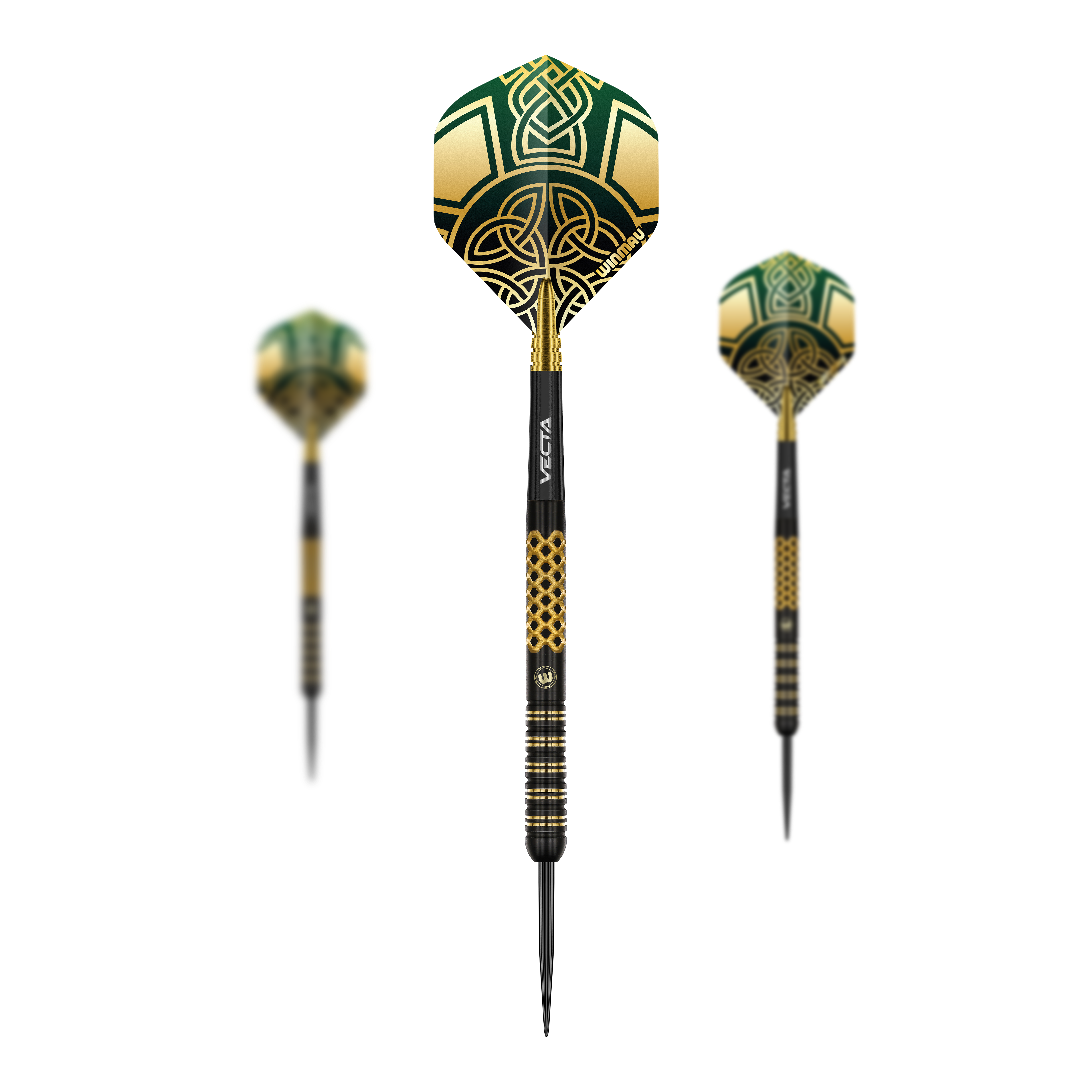 Šipky Winmau Brendan Dolan Signature Series Steeldarts Das Bild zeigt die Winmau Brendan Dolan Signature Series Steeldarts. Es handelt sich um ein Set hochwertiger Steeldarts für Präzisionswurf.
