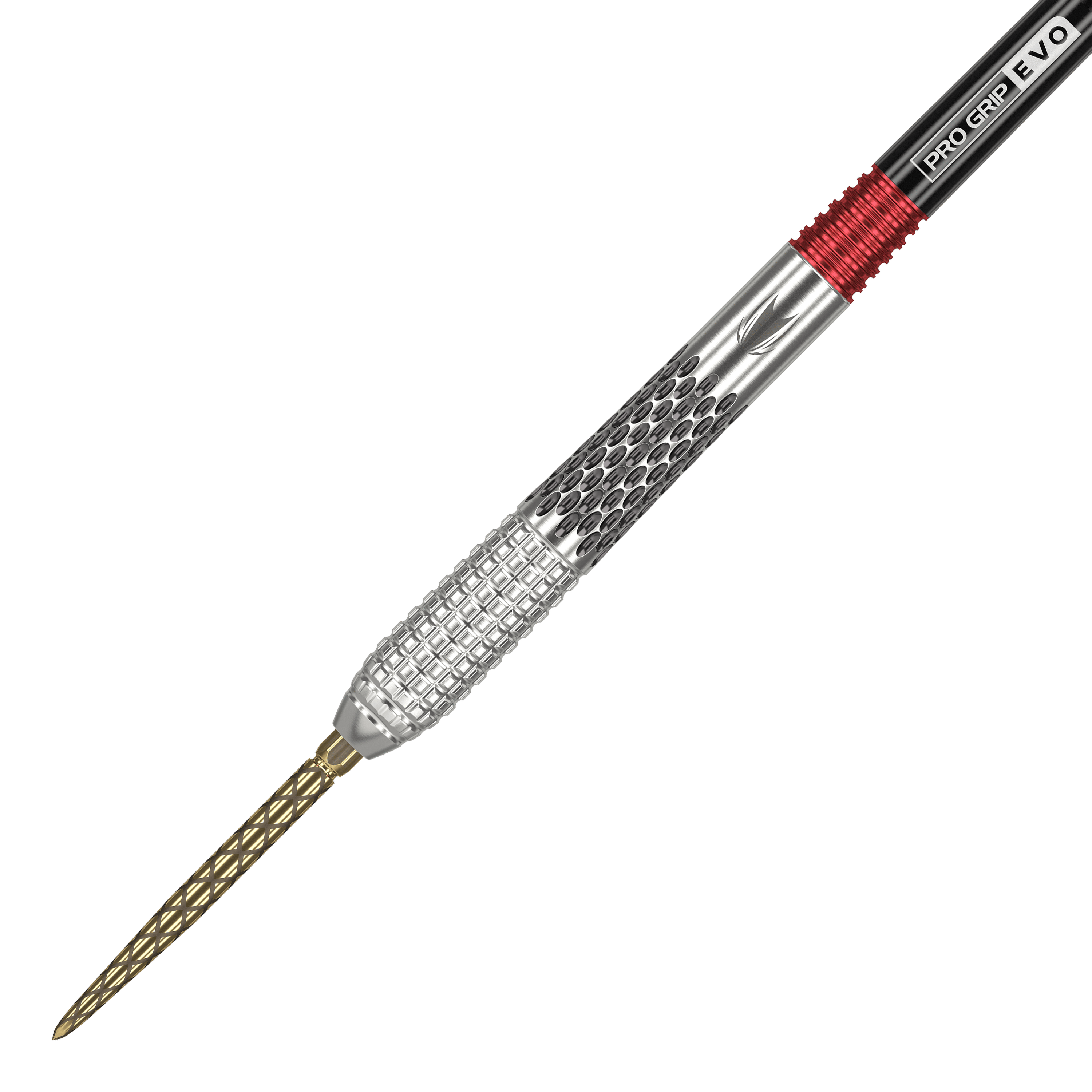 Šipky Target Stephen Bunting GEN5 Swiss Point Steel Das Bild zeigt einen Target Stephen Bunting GEN5 Swiss Point Steeldart. Der Dartpfeil hat eine silberne Metallspitze und ein modernes, strukturiertes Griffdesign.