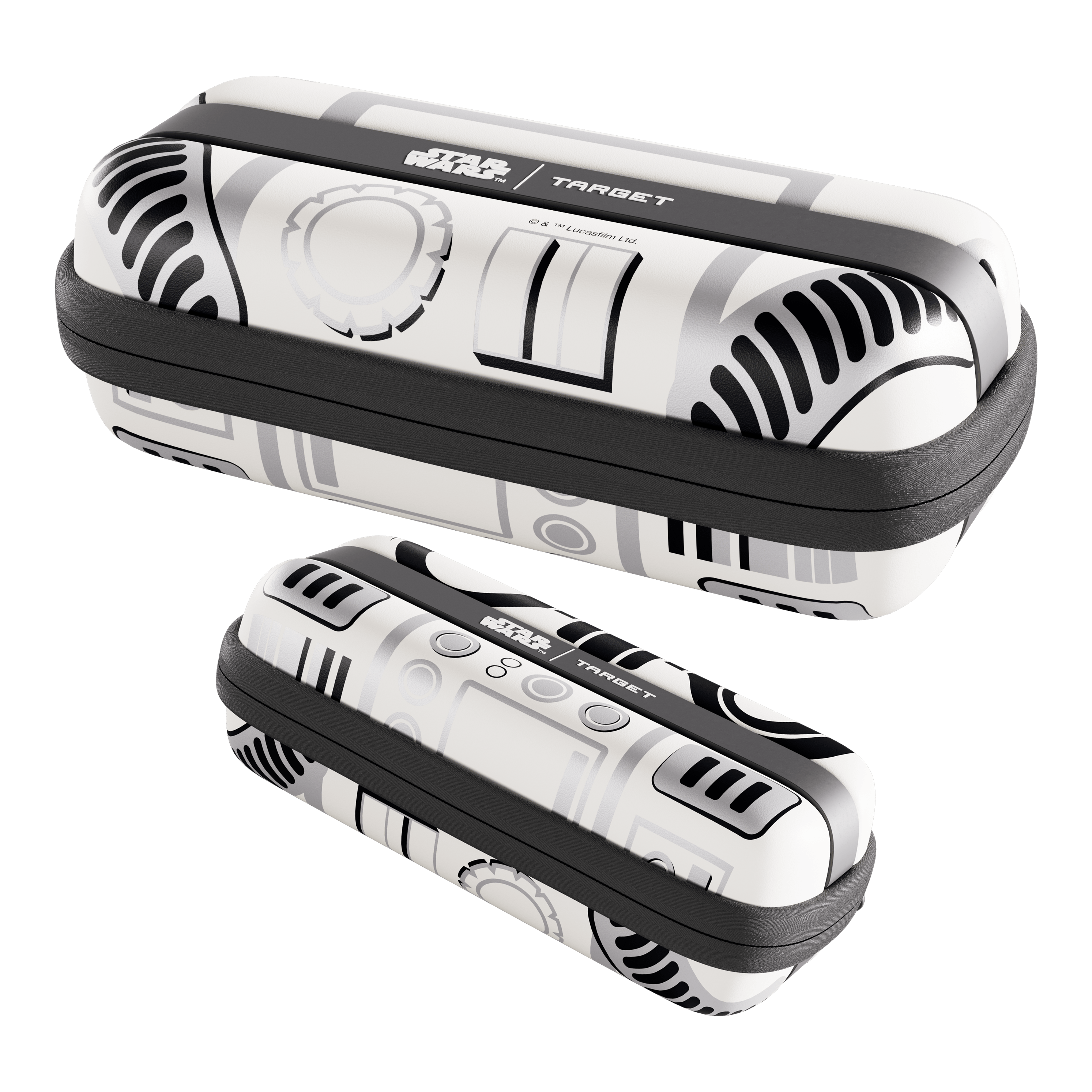 Pouzdro na šipky Target Star Wars Boa – Stormtrooper Das Bild zeigt das Target Star Wars Boa Dartcase mit Stormtrooper Motiv. Es ist eine speziell gestaltete Darttasche für Star Wars Fans.