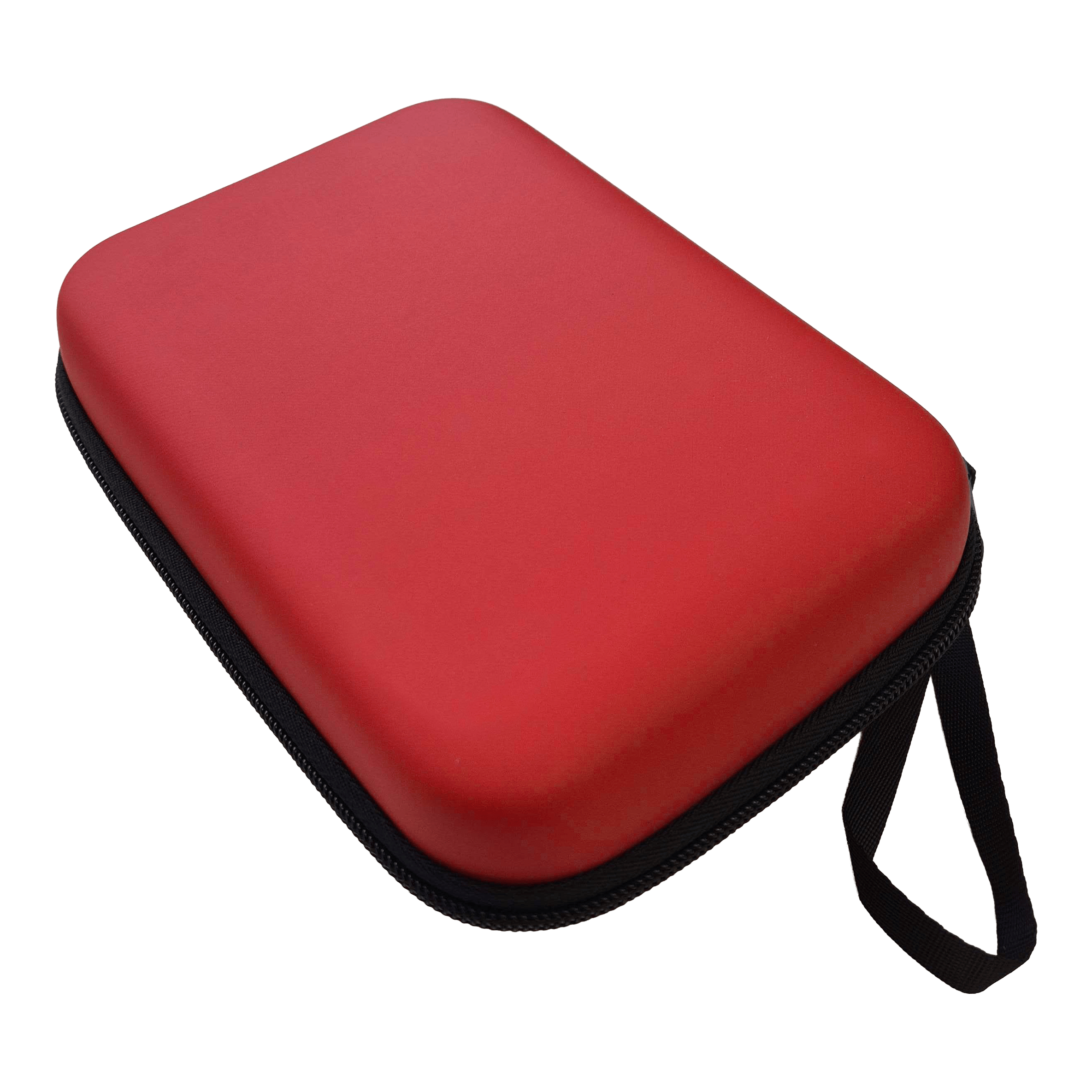 Pouzdro na šipky McDart System-4 Hier wird ein Dartcase in der Farbe Rot dargestellt. Das Etui kann für den Transport von Darts verwendet werden.