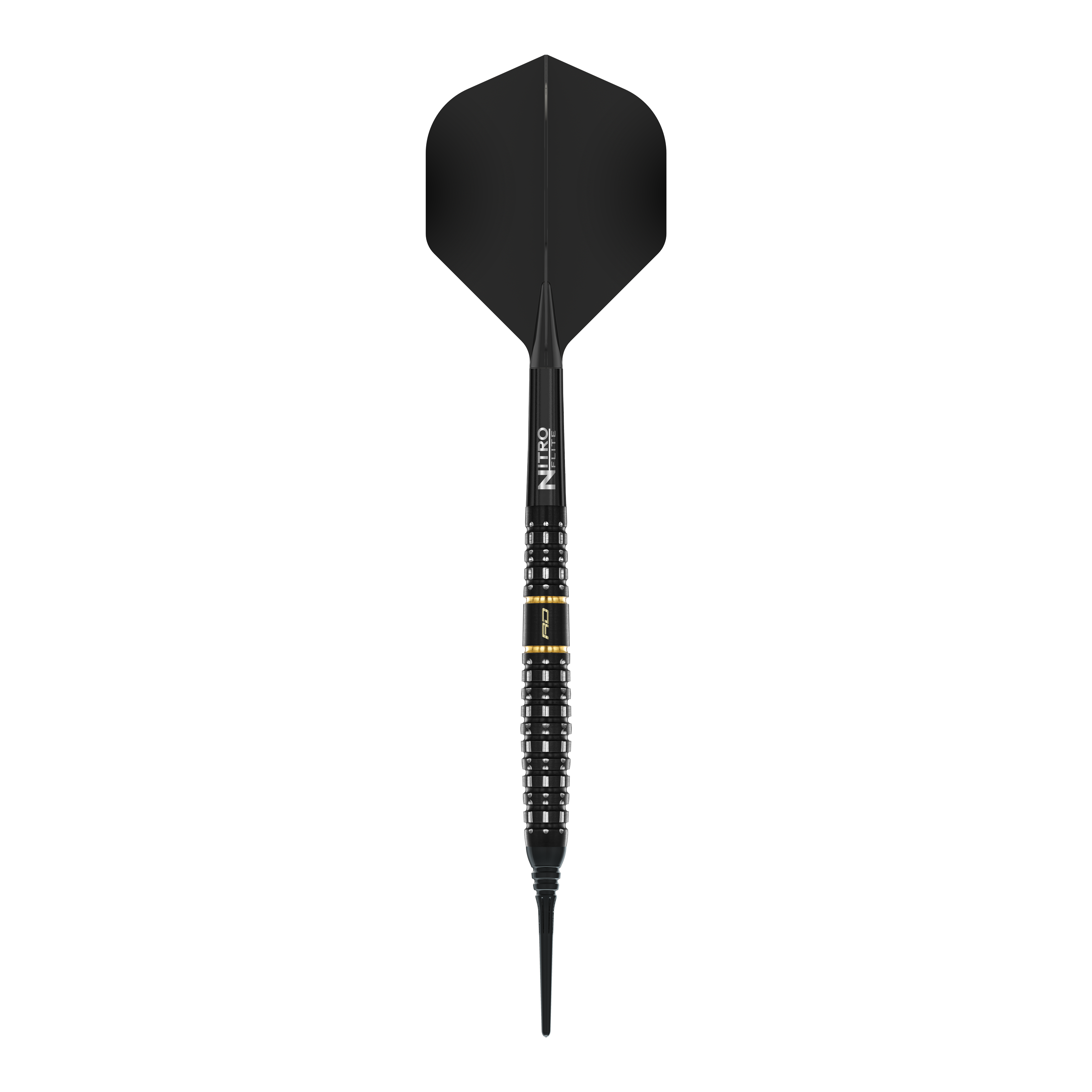 Hier sieht man die Red Dragon Ascend Torpedo Softdarts - 22g. Sie sind für das Softdartspiel optimiert.