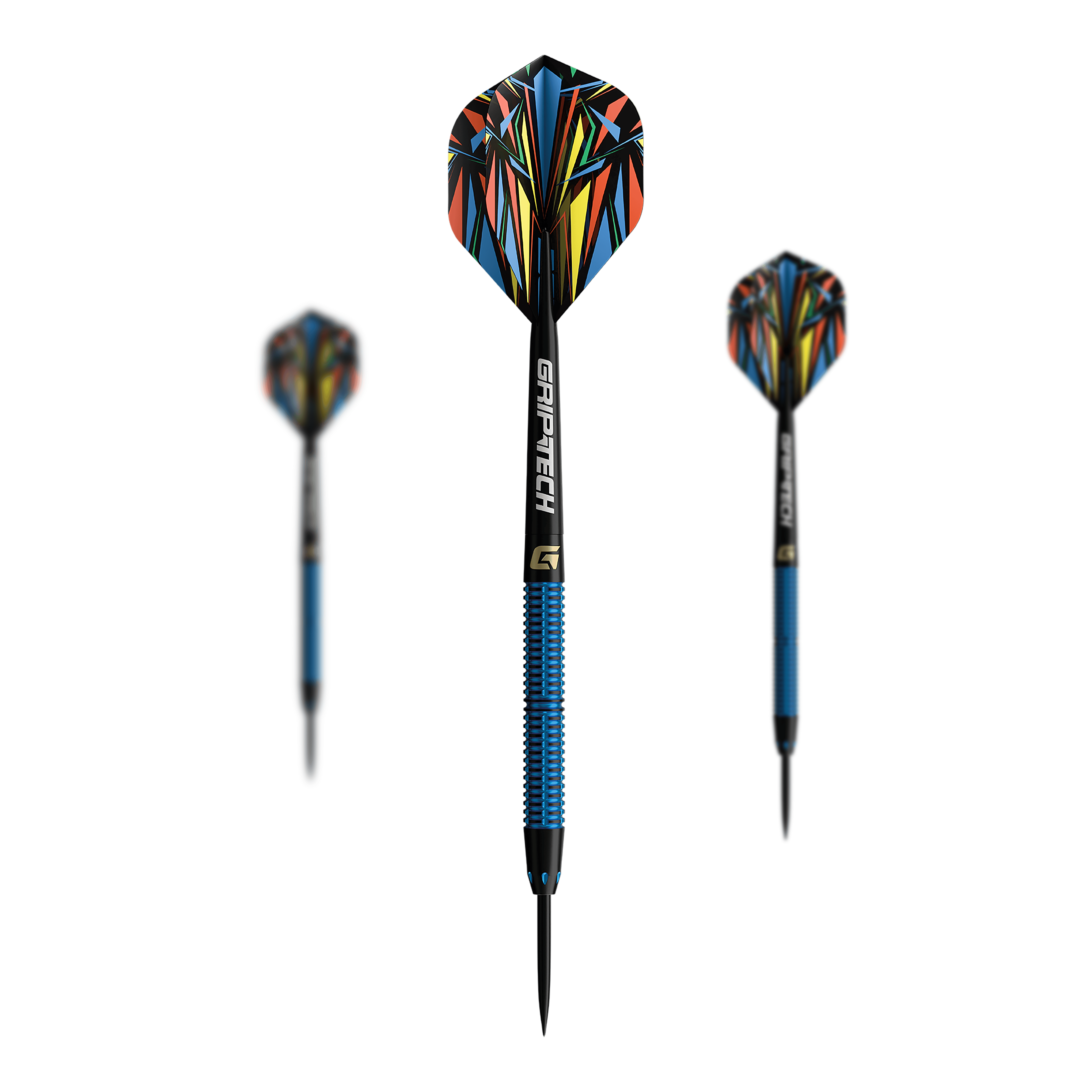 Šipky GOAT Athlete Blue Tungsten Steel Das Bild zeigt die GOAT Athlete Black Tungsten Steeldarts. Die Darts sind für professionelle Spieler geeignet.
