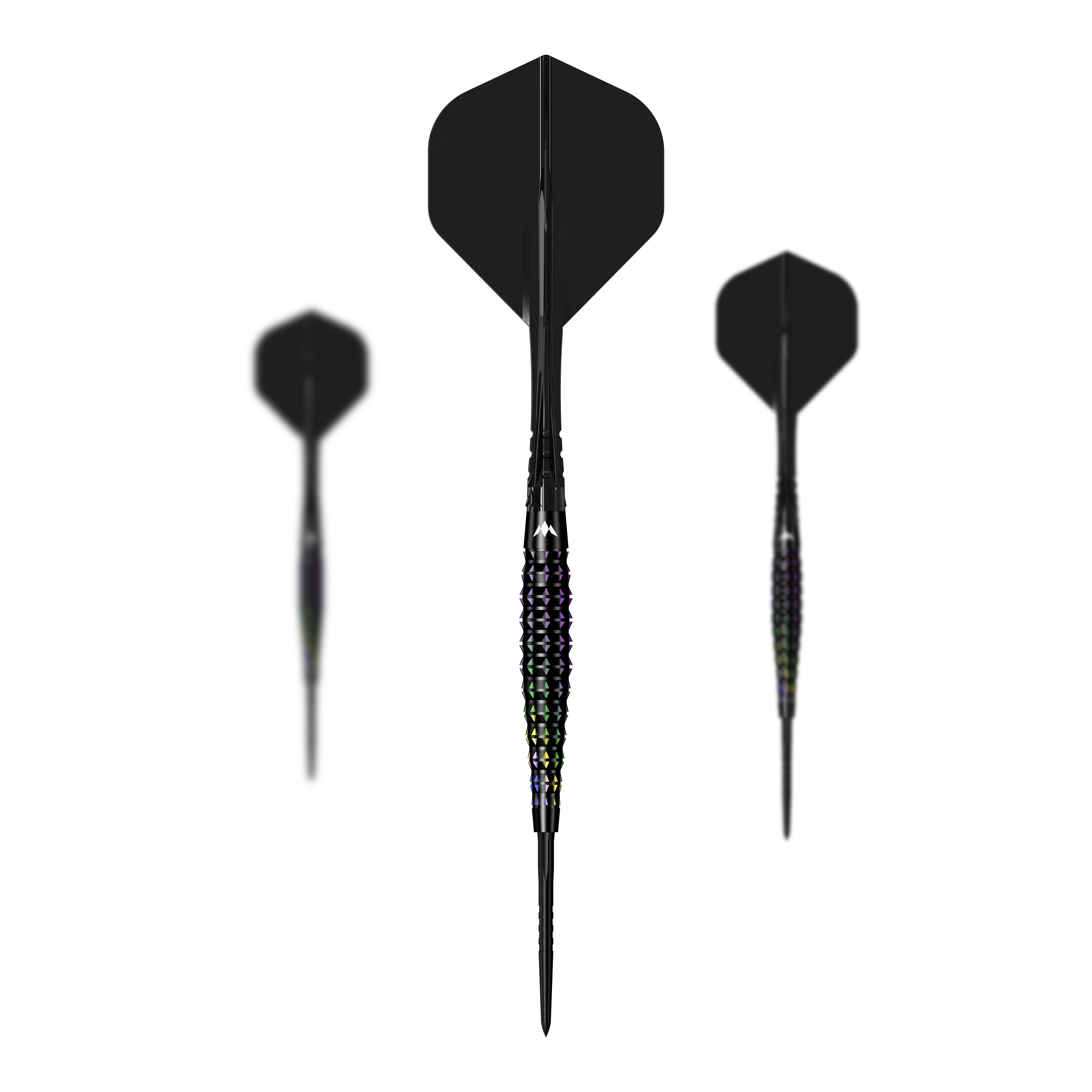 Ocelové šipky Mission Black Opal