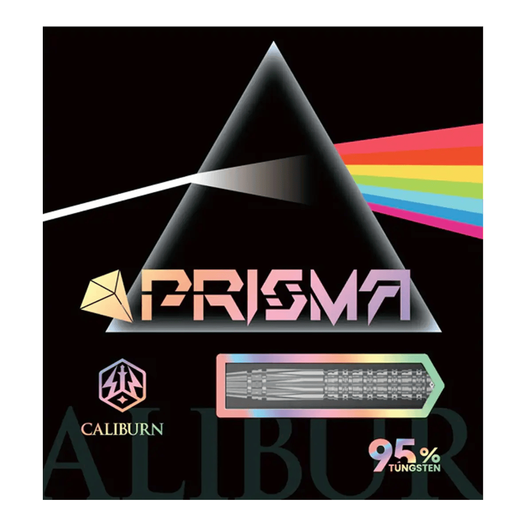 Ocelové šipky Caliburn Prisma P2 - 20,5 g Abgebildet sind die Caliburn Prisma P2 Steeldarts mit 20,5g Gewicht. Die Darts sind für den Steeldart-Sport konzipiert.