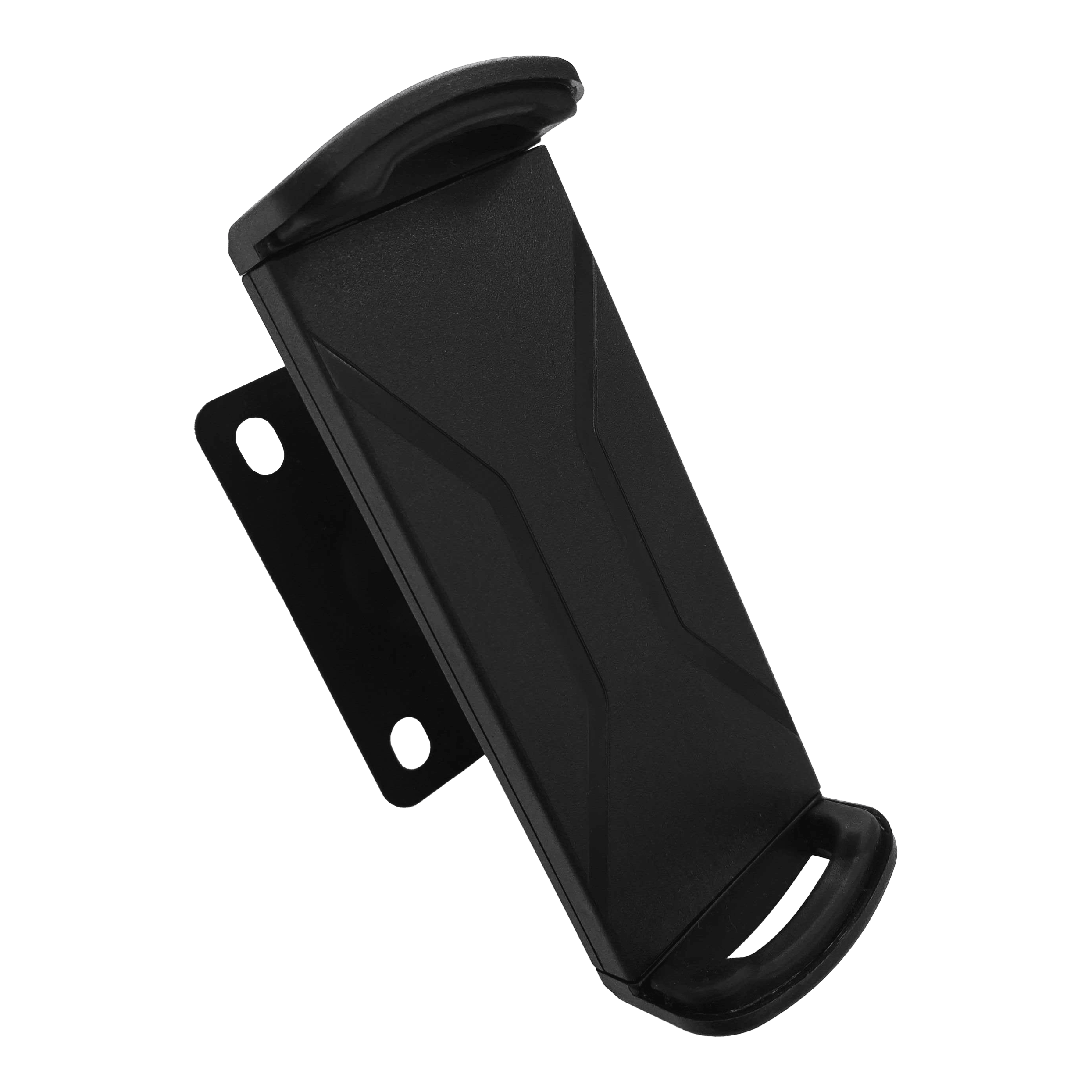 Nástěnný držák tabletu McDart TABSteady Das Bild zeigt die McDart TABSteady Tablet Wandhalterung in schwarzer Farbe. Sie hat eine schlichte, stabile Form und eignet sich zur Befestigung eines Tablets an der Wand.