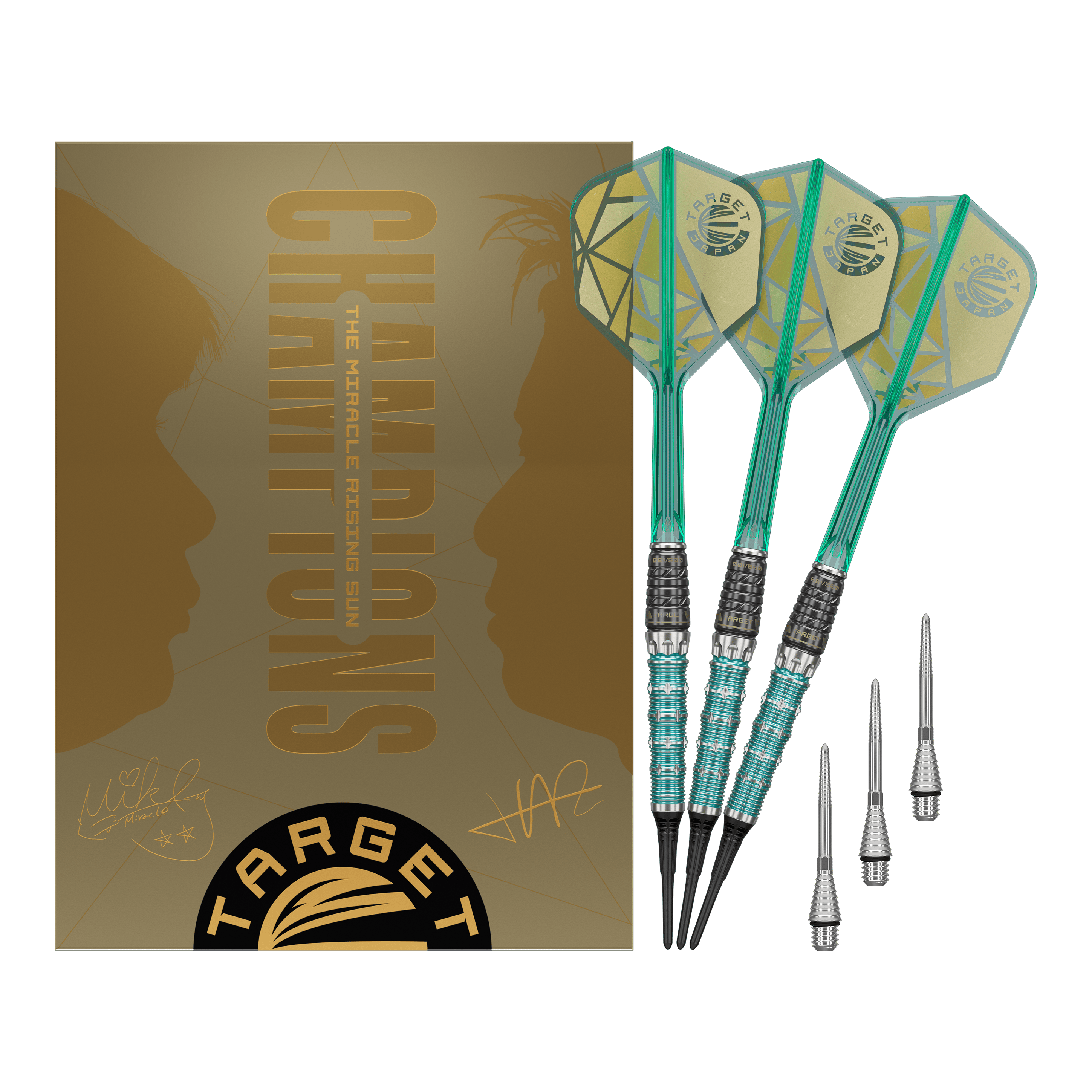 Target Japan The Rising Miracle Kombinované softdarts limitovaná edice - 21,5 g