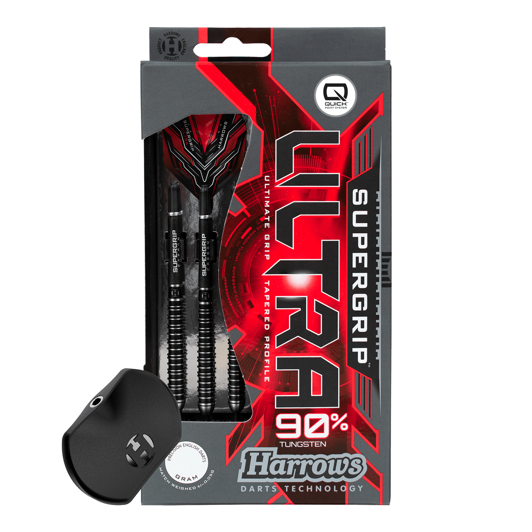 Šipky Harrows Supergrip Ultra Quick Point ocelové
