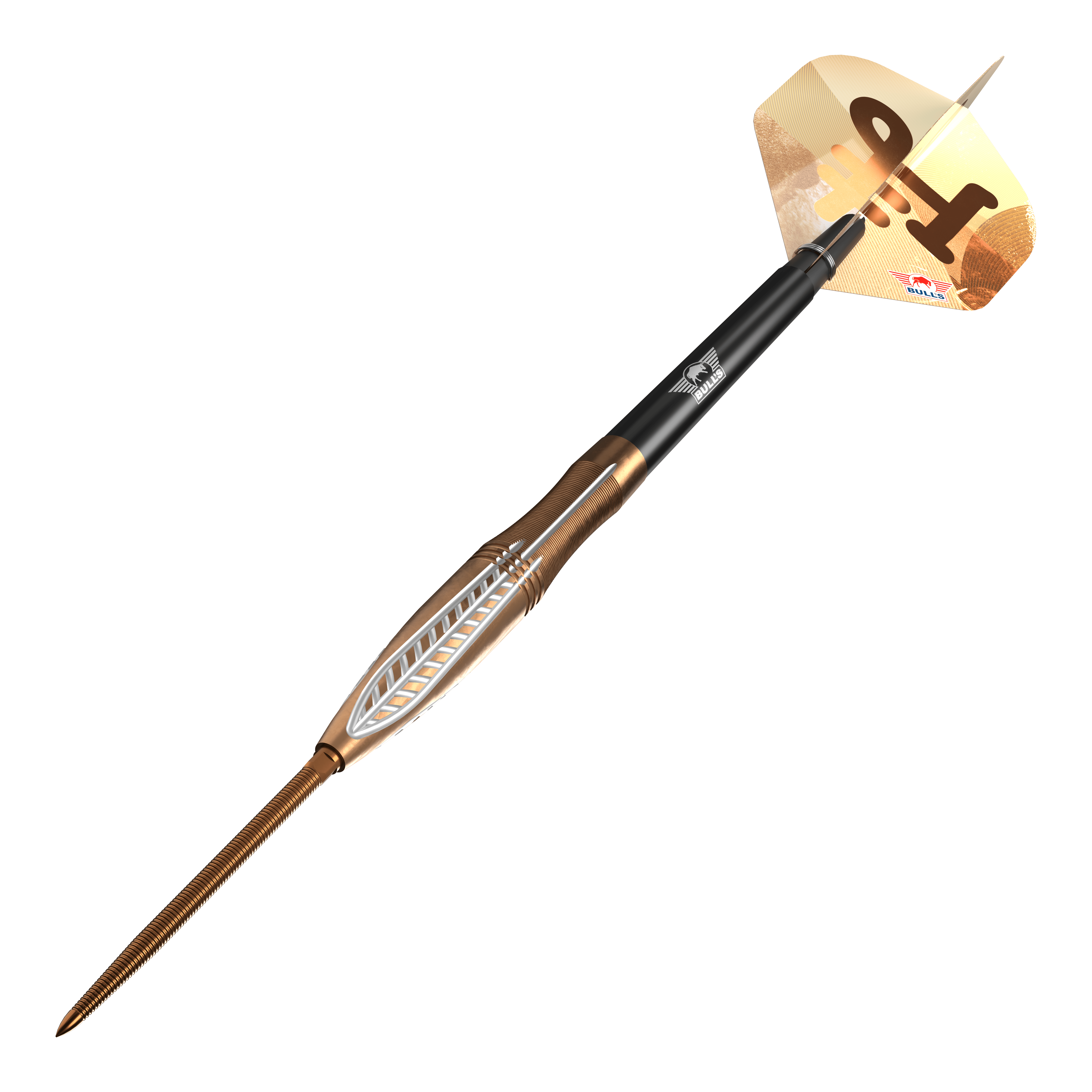 Šipky Bulls NL Bronzo Flux Convertible Point Steel Darts Šipky Bulls NL Bronzo Flux Convertible Point Steel Darts