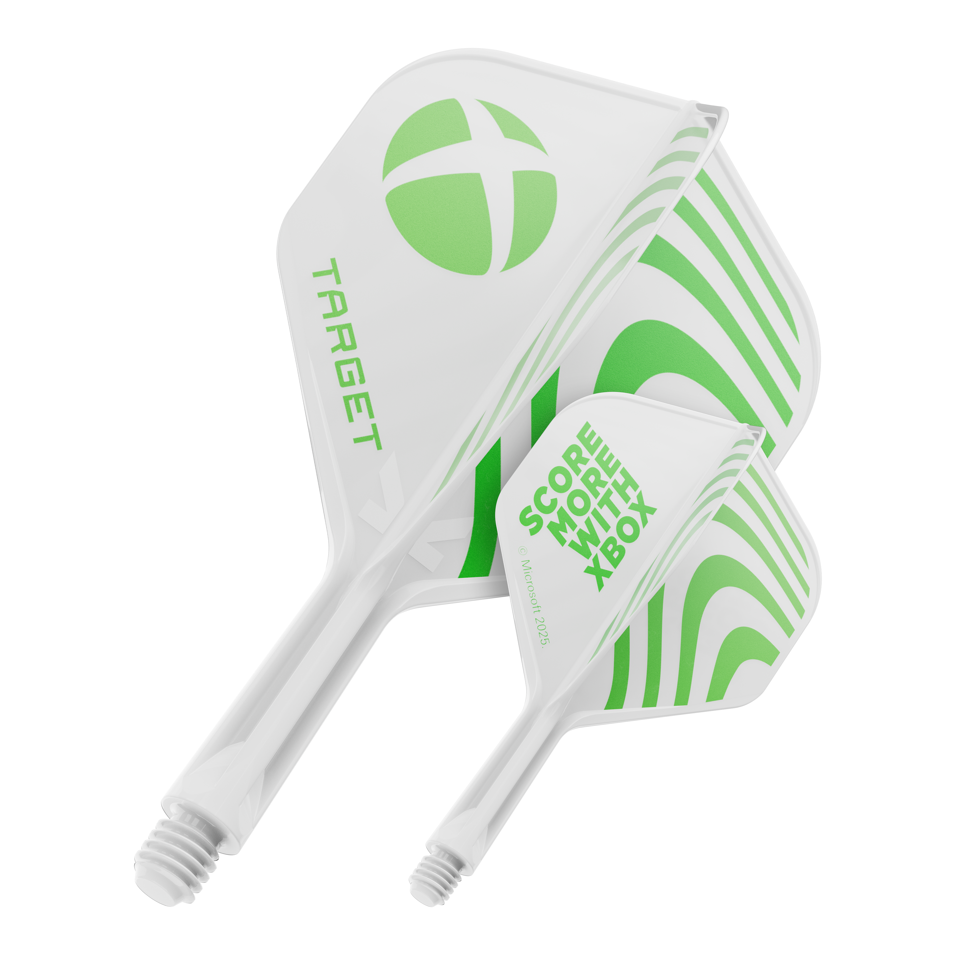 Das Bild zeigt ein Dart Flight mit dem Dateinamen 410610_Target_Xbox_KFlex_No2_Standard_Flights_19mm_1. Es handelt sich um ein Standard Dart Flight.