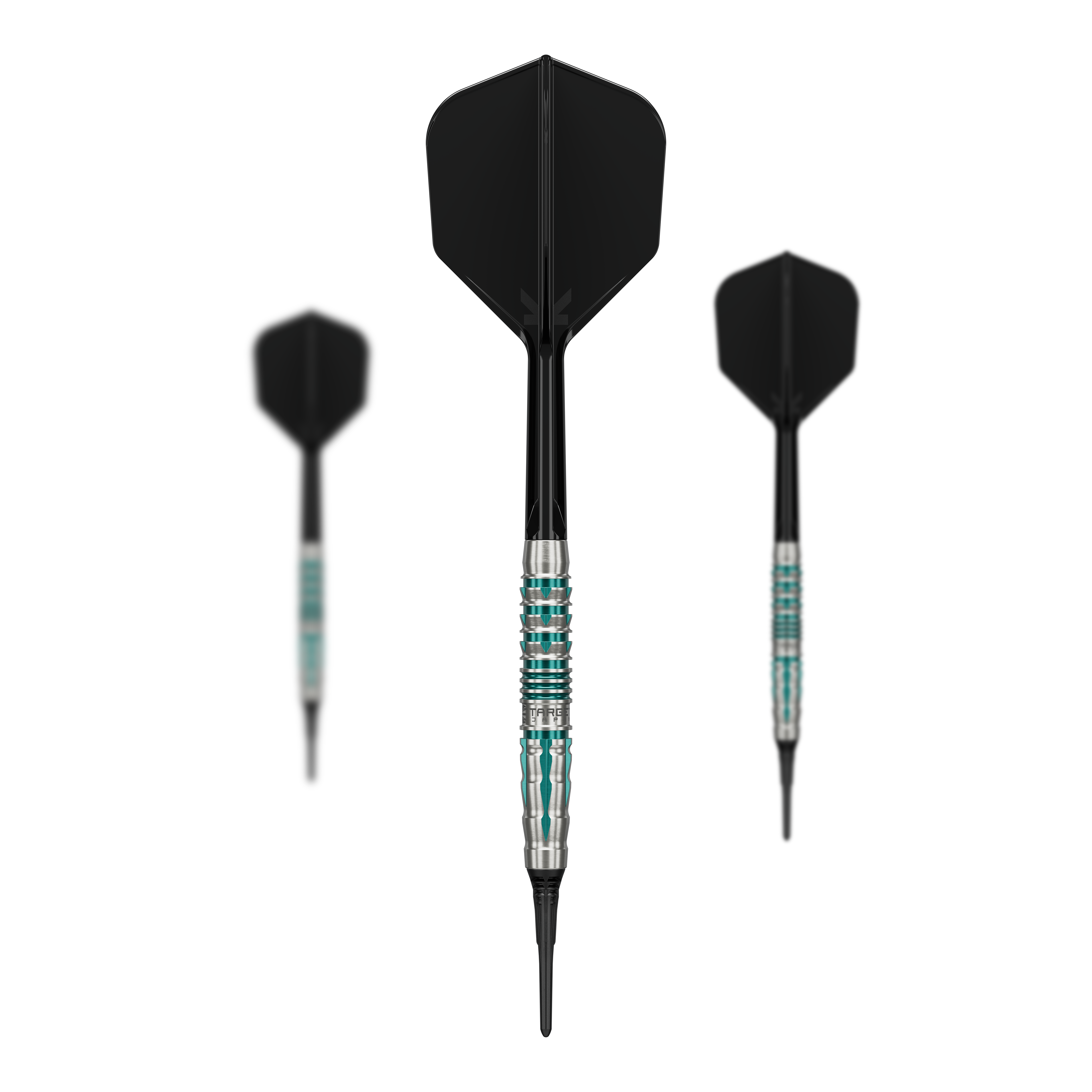 Měkké šipky Target Black Marque Pierce - 18,5 g