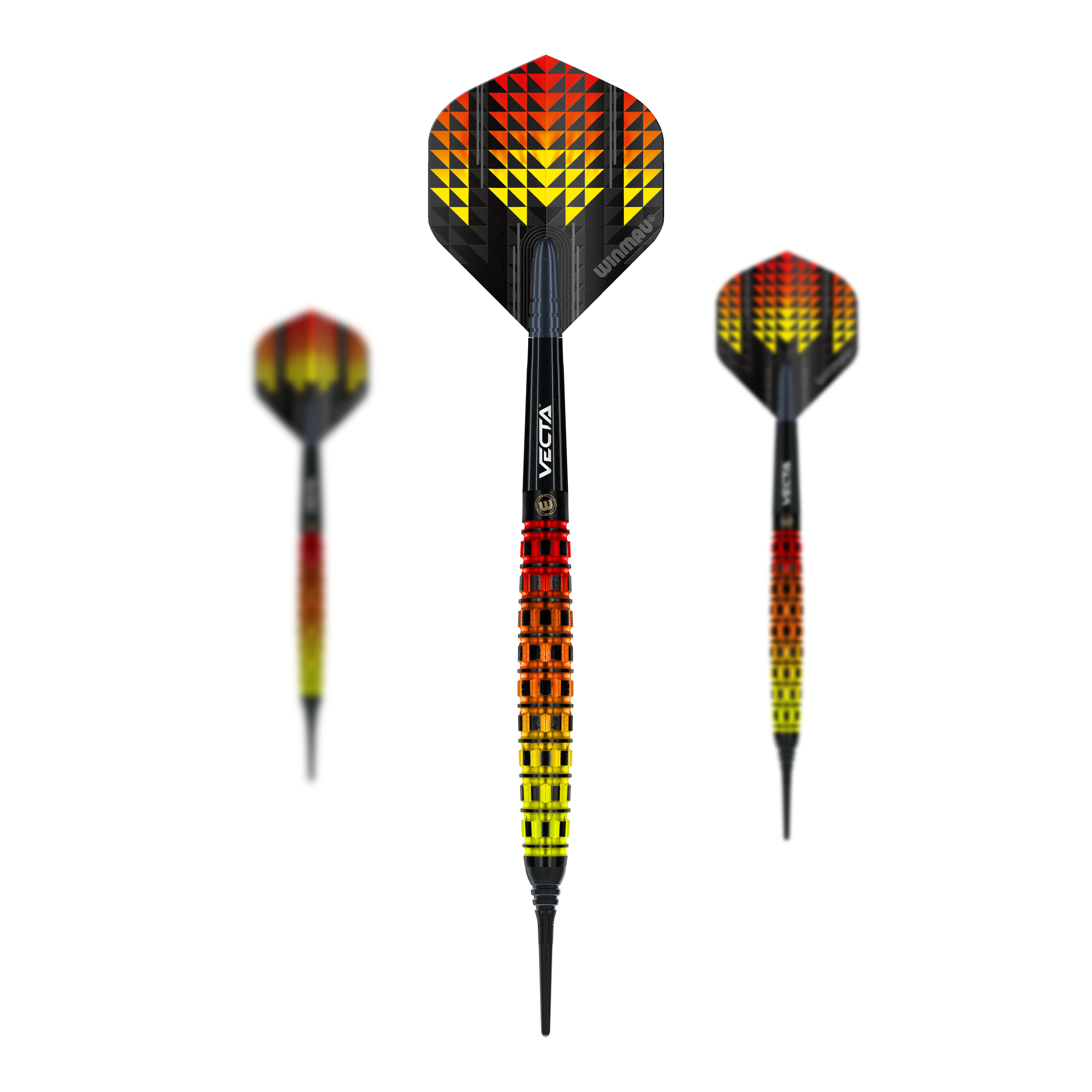 Šipky Winmau Firestorm Flame Tapered Soft - 20g