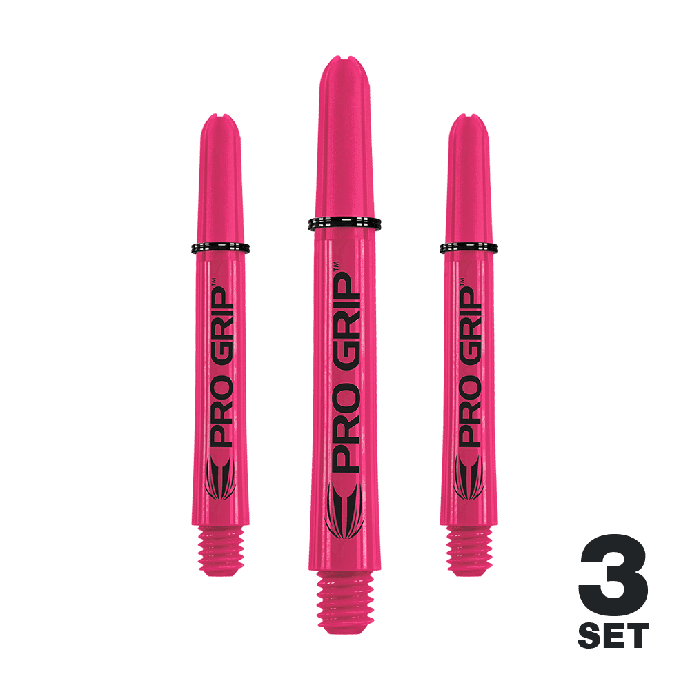 Target Pro Grip Shafts - 3 sady - Pink