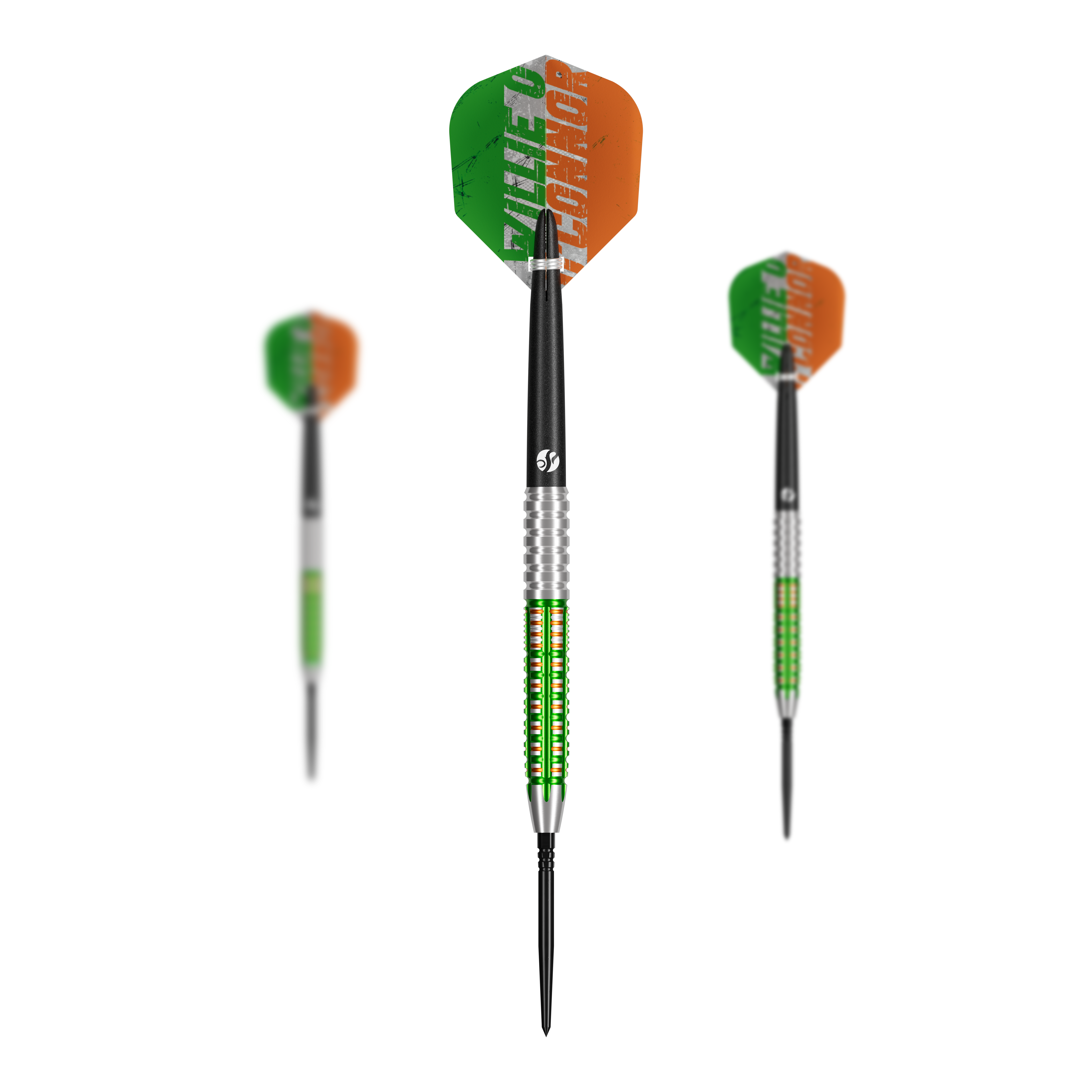 Shot Pro Series Willie O'Connor Turbo Point Steeldarts Shot Pro Series Willie O'Connor Turbo Point Steeldarts. Das Bild zeigt ein Set Steeldarts mit eingeprägtem Playernamen.