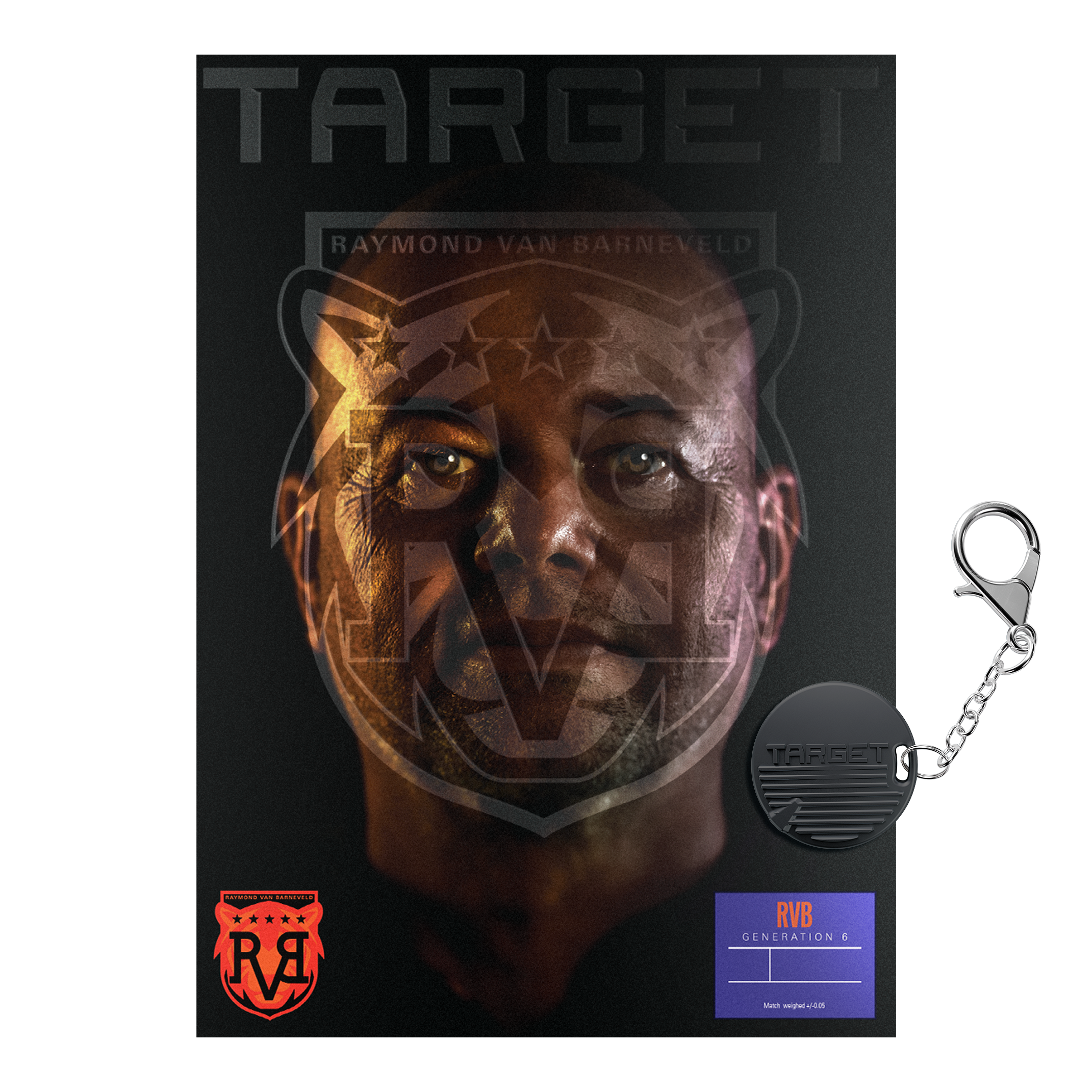 Terčové ocelové šipky Raymond Van Barneveld GEN6 Swiss Point Das Bild zeigt die Target Raymond Van Barneveld GEN6 Swiss Point Steeldarts. Sie sind für Turnierspieler geeignet und zeichnen sich durch ihr besonderes Design aus.