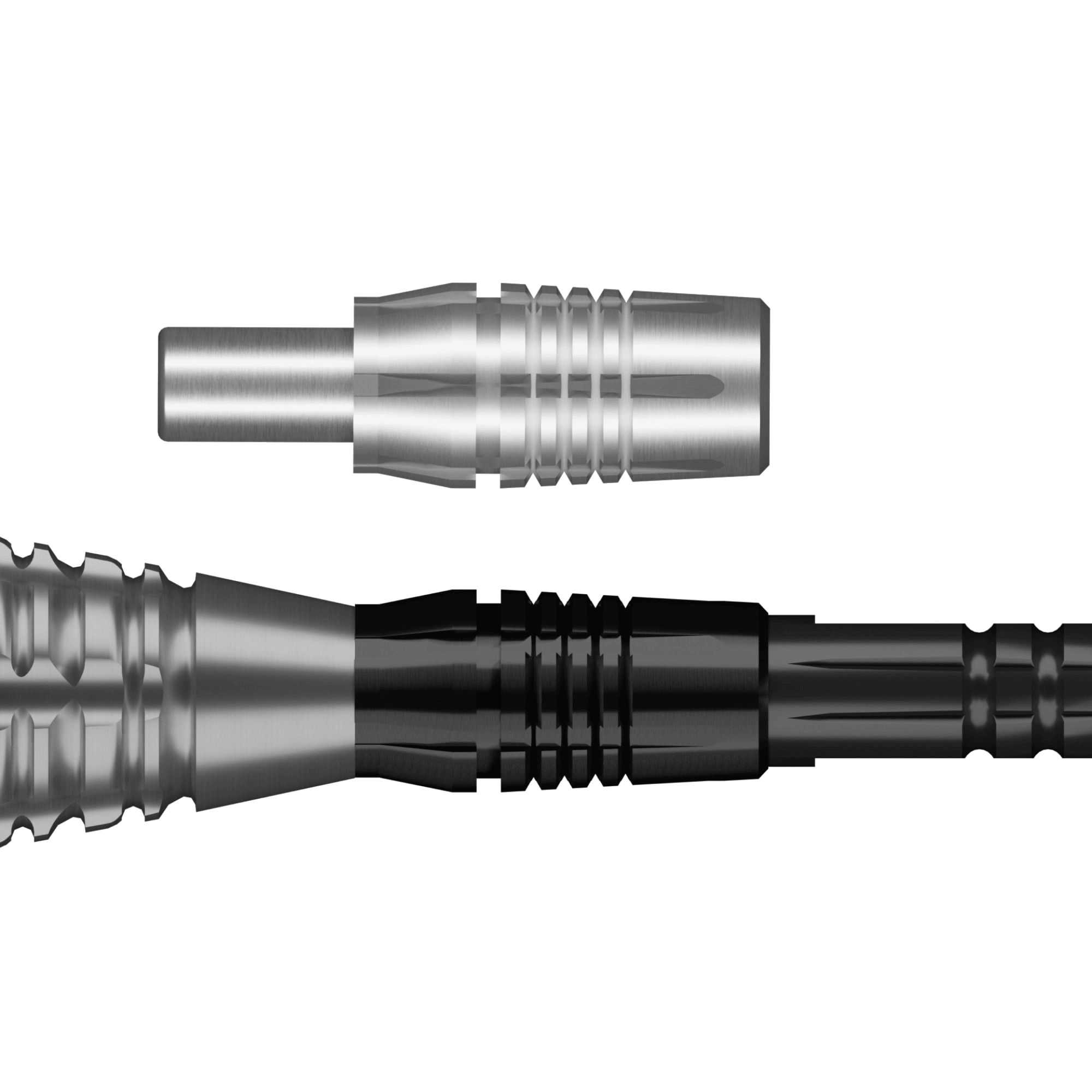 Adaptér pro závitovou hlavu s výstřelem Das Bild zeigt einen Shot Threadhead Point Adapter. Dieses Produkt ist für Dartspitzen geeignet.