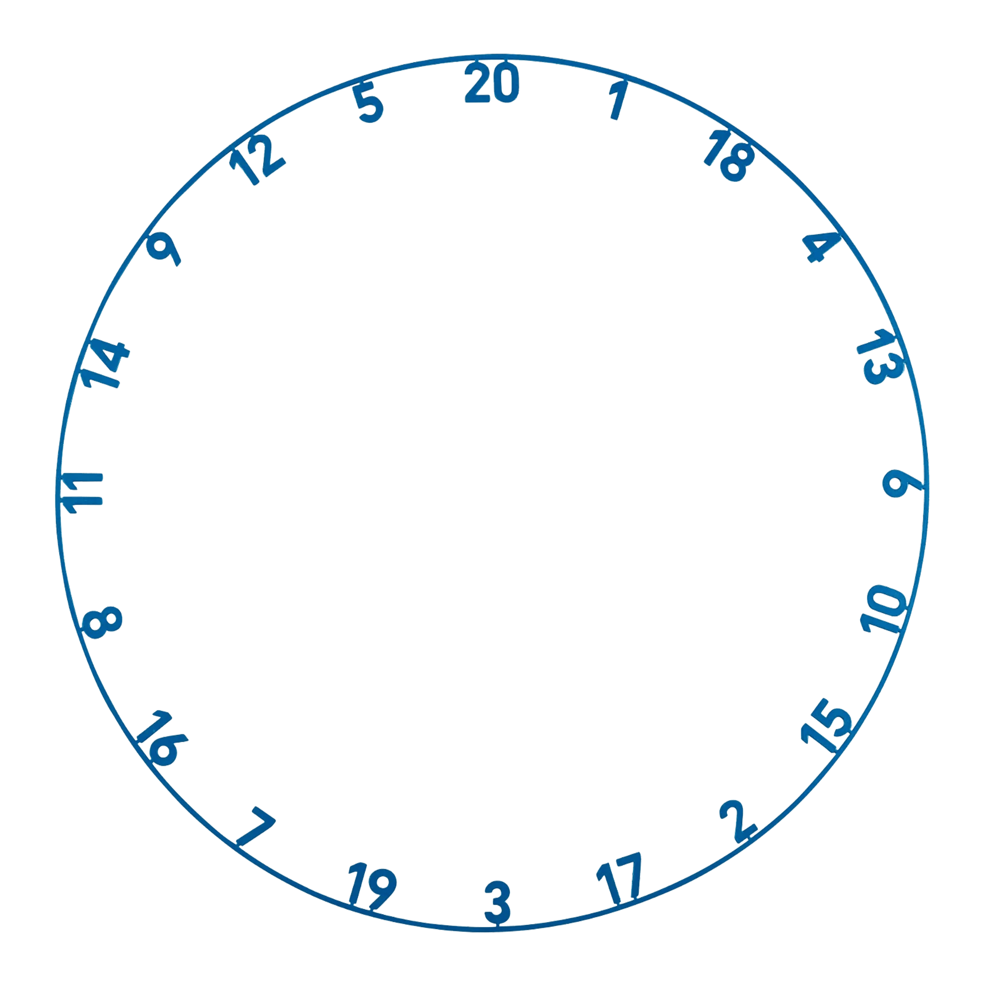 Precizní ocelový terč 180 Endorphine s číselným kroužkem - arktická modrá Das Precise 180 Endorphine Steeldartboard mit Nummernring in Arctic Blue ist abgebildet. Das Bild zeigt das Dartboard aus einer anderen Perspektive.
