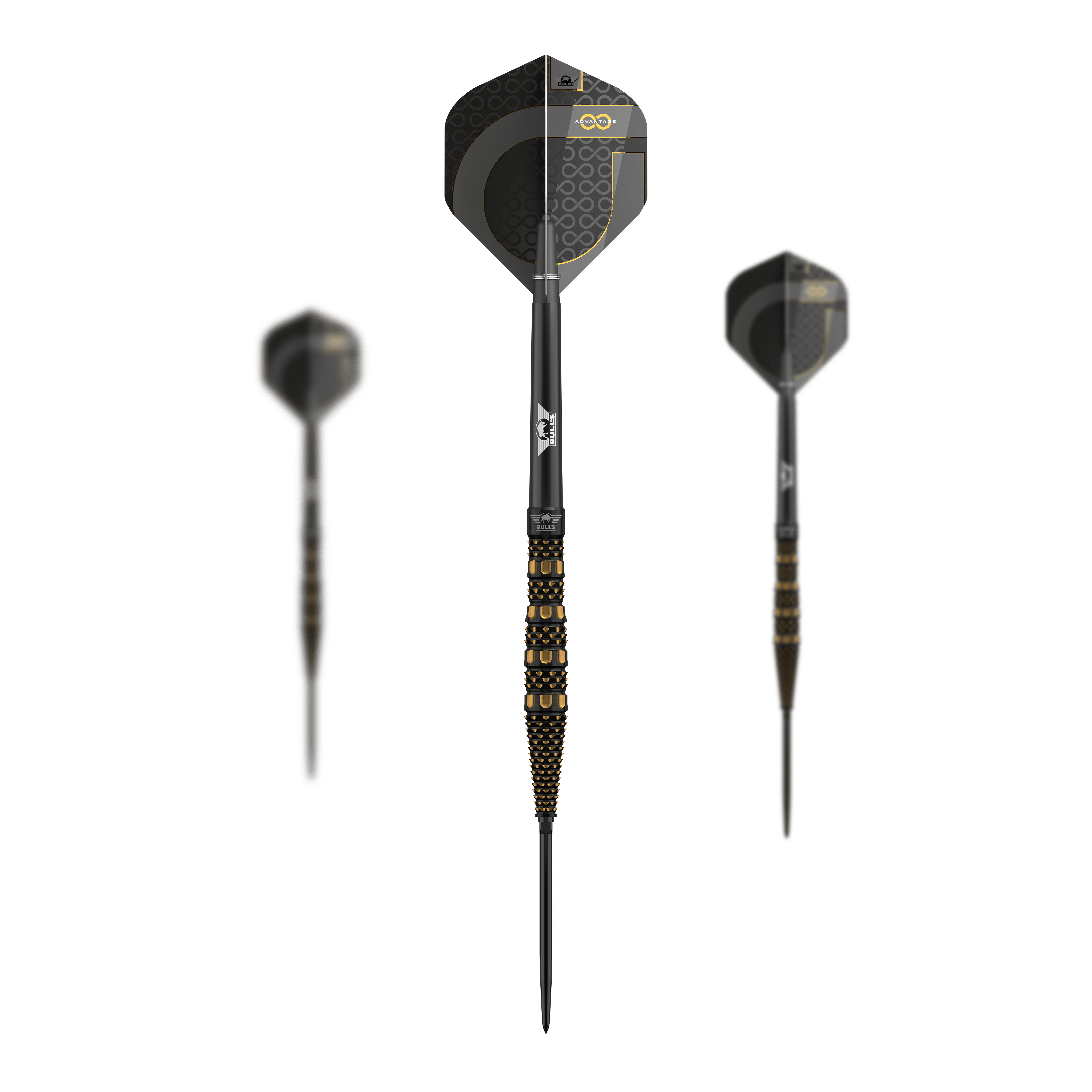 Šipky Bulls NL Advantage 95 Slope Convertible Point Steel Darts