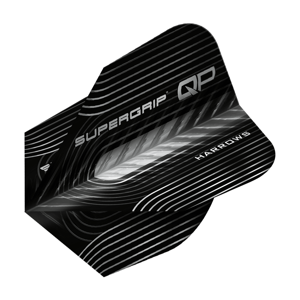 Letky Harrows Supergrip QP č. 6 Hier sieht man Harrows Supergrip QP No6 Flights. Das Produkt bietet hochwertige Dartflights für besseren Halt.