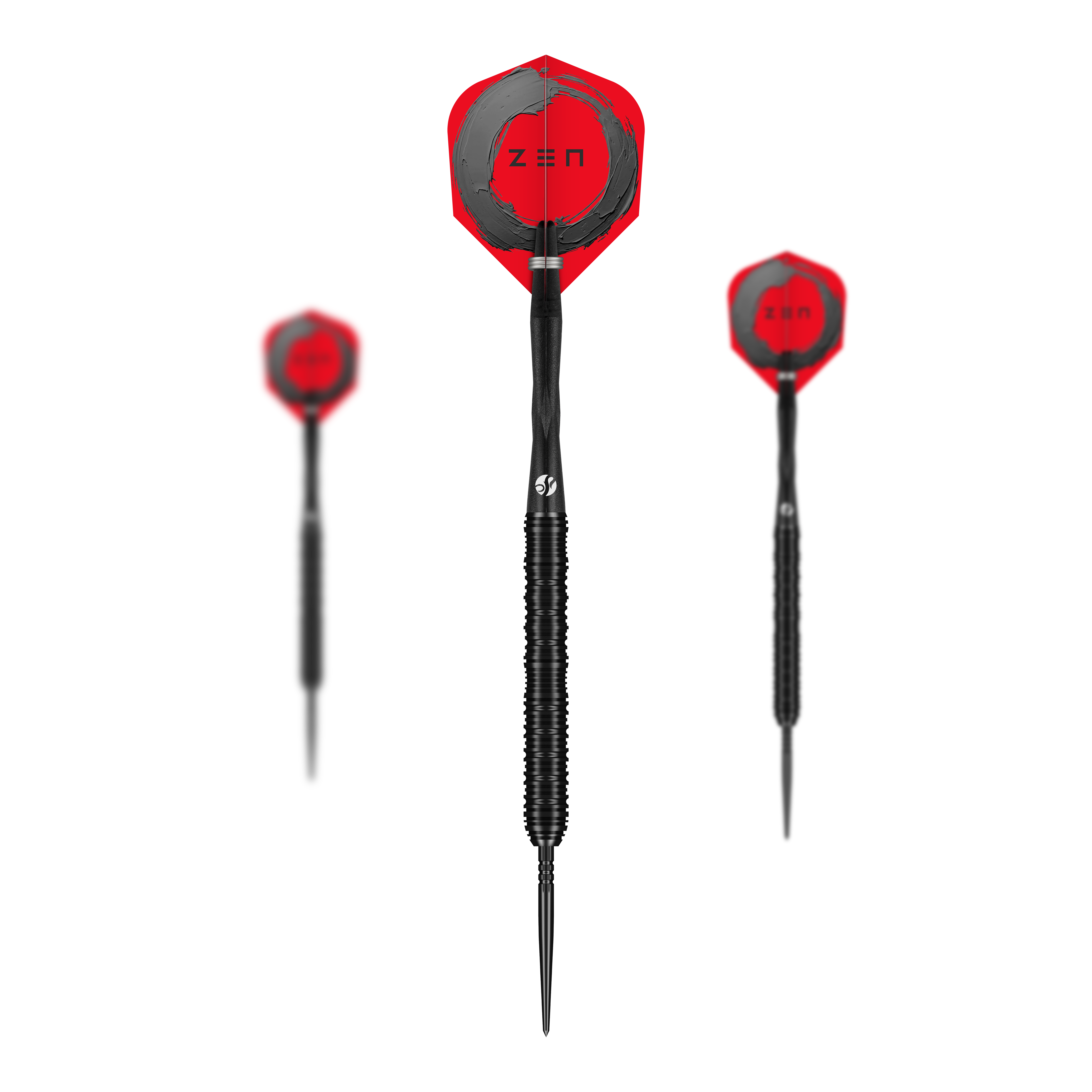 Šipky Shot ZEN Straight Turbo Point ocelové - 23g Zu sehen ist ein Set der Shot ZEN Straight Turbo Point Steeldarts in 23g. Dieses Darts-Set eignet sich perfekt für anspruchsvolle Dartspieler.