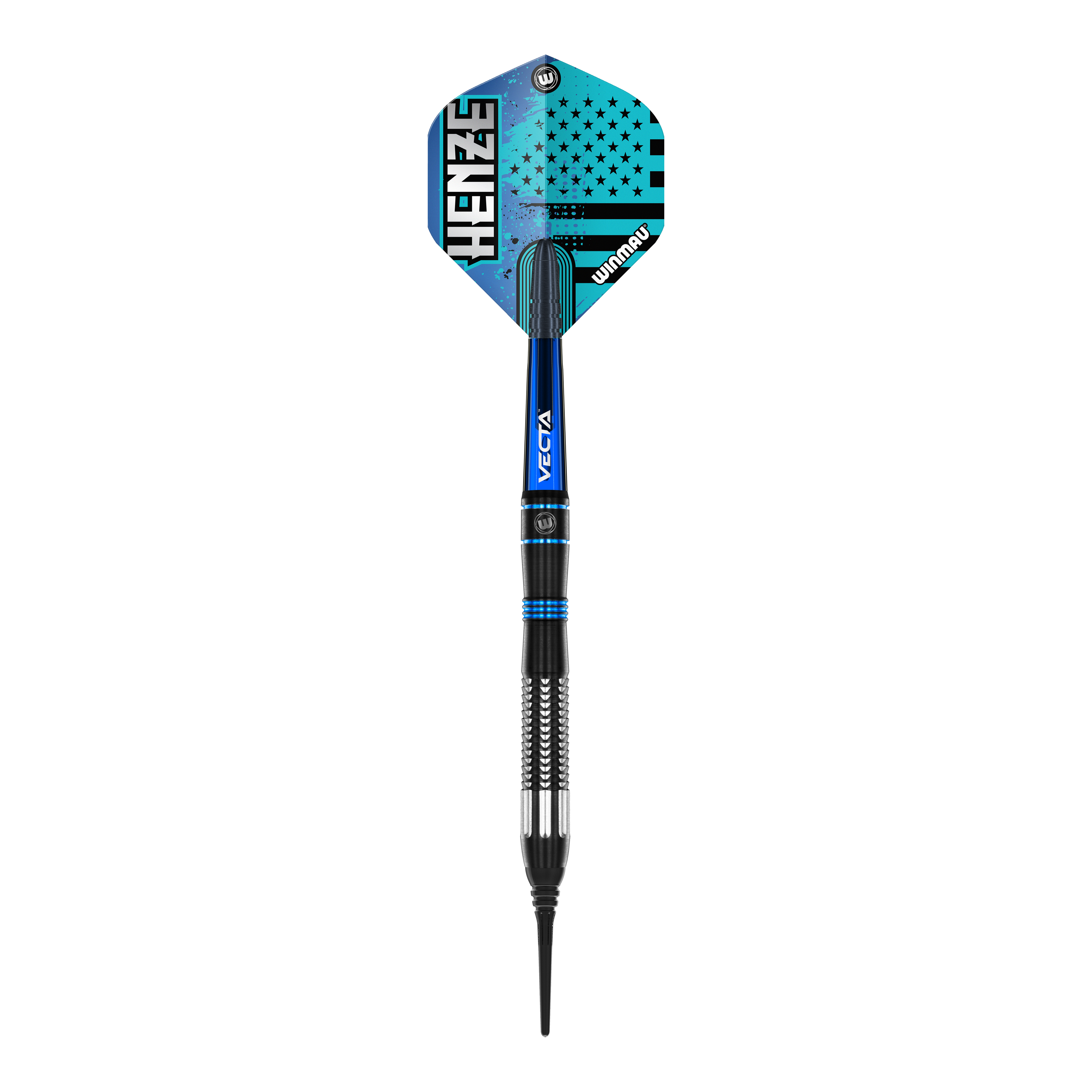 Winmau Rick Henze měkké šipky - 21g