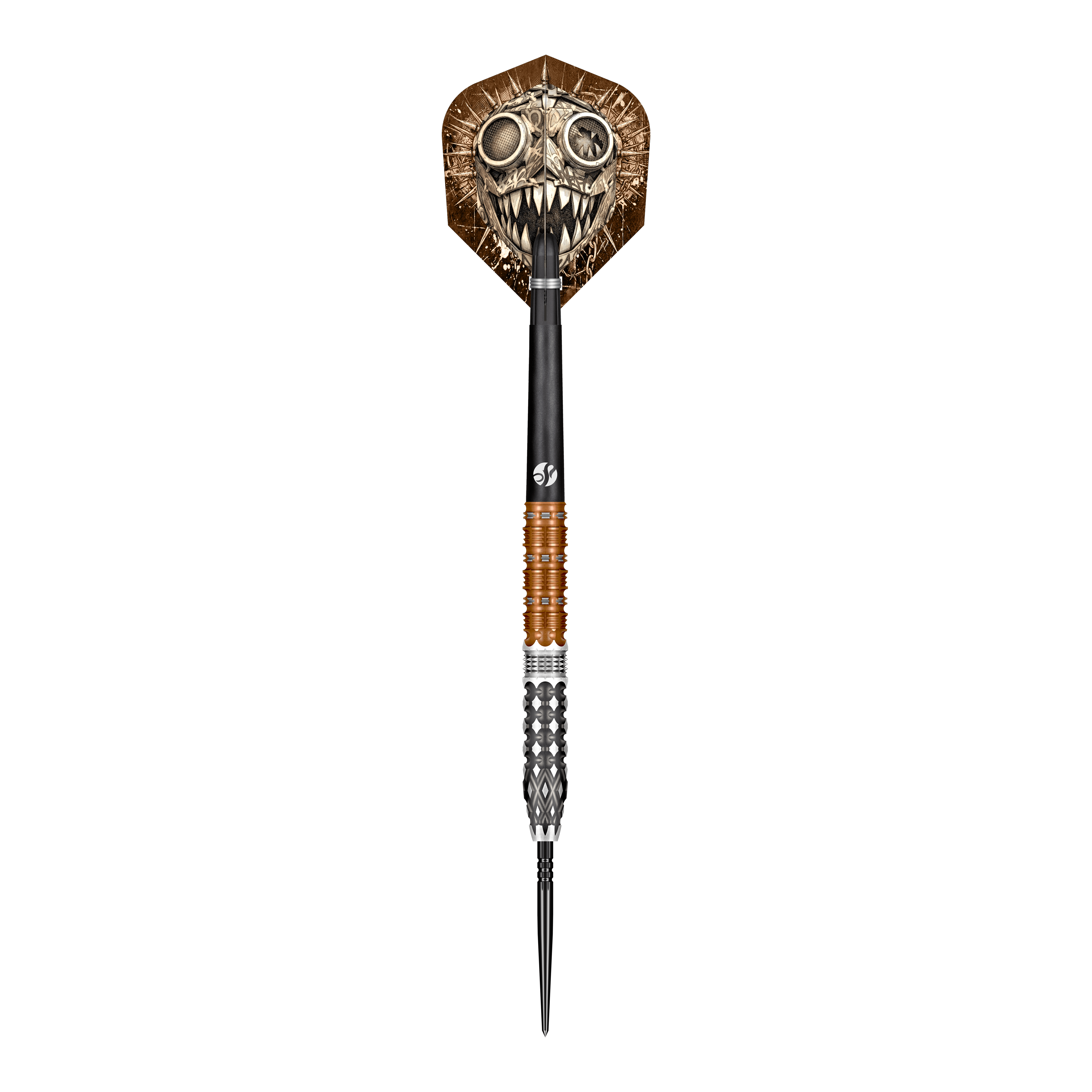 Ocelové šipky Shot Gnarly Gnasha Turbo Point - 23g Hier sieht man den Shot Gnarly Gnasha Turbo Point Steeldart mit 23g aus einer anderen Perspektive. Das Produkt überzeugt durch seine hochwertige Verarbeitung.
