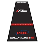 Podložka na šipky Winmau Pro Zone Precision Blade 6 Soft Die Winmau Pro Zone Precision Blade 6 Soft Dartmatte ist auf dem Bild zu sehen. Es handelt sich um eine hochwertige Dartmatte für Softdarts.