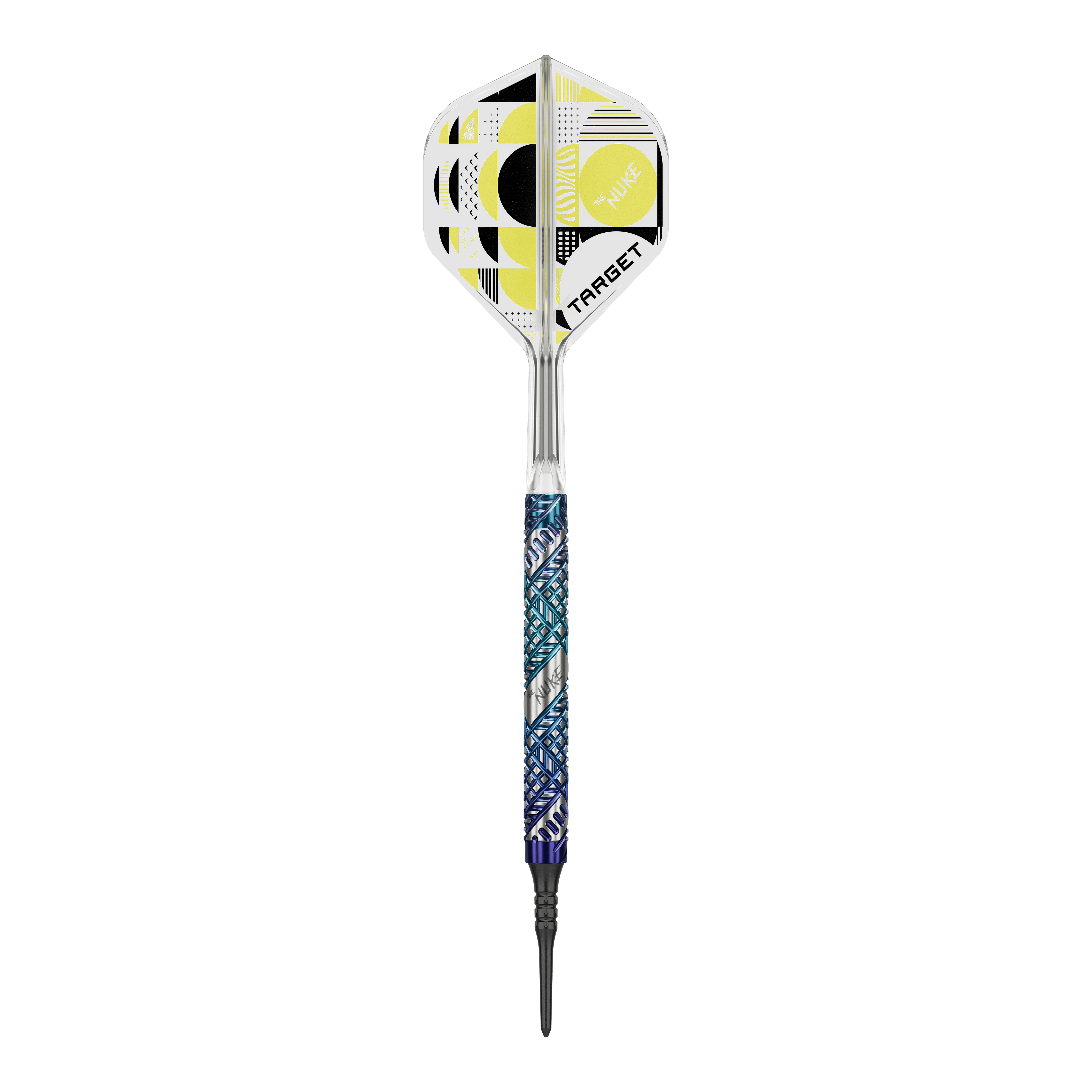 Šipky Target Luke Littler Edge Soft - 19g Das Bild zeigt die Target Luke Littler Edge Softdarts - 19g. Diese Softdarts sind für präzises und professionelles Dartspiel konzipiert.