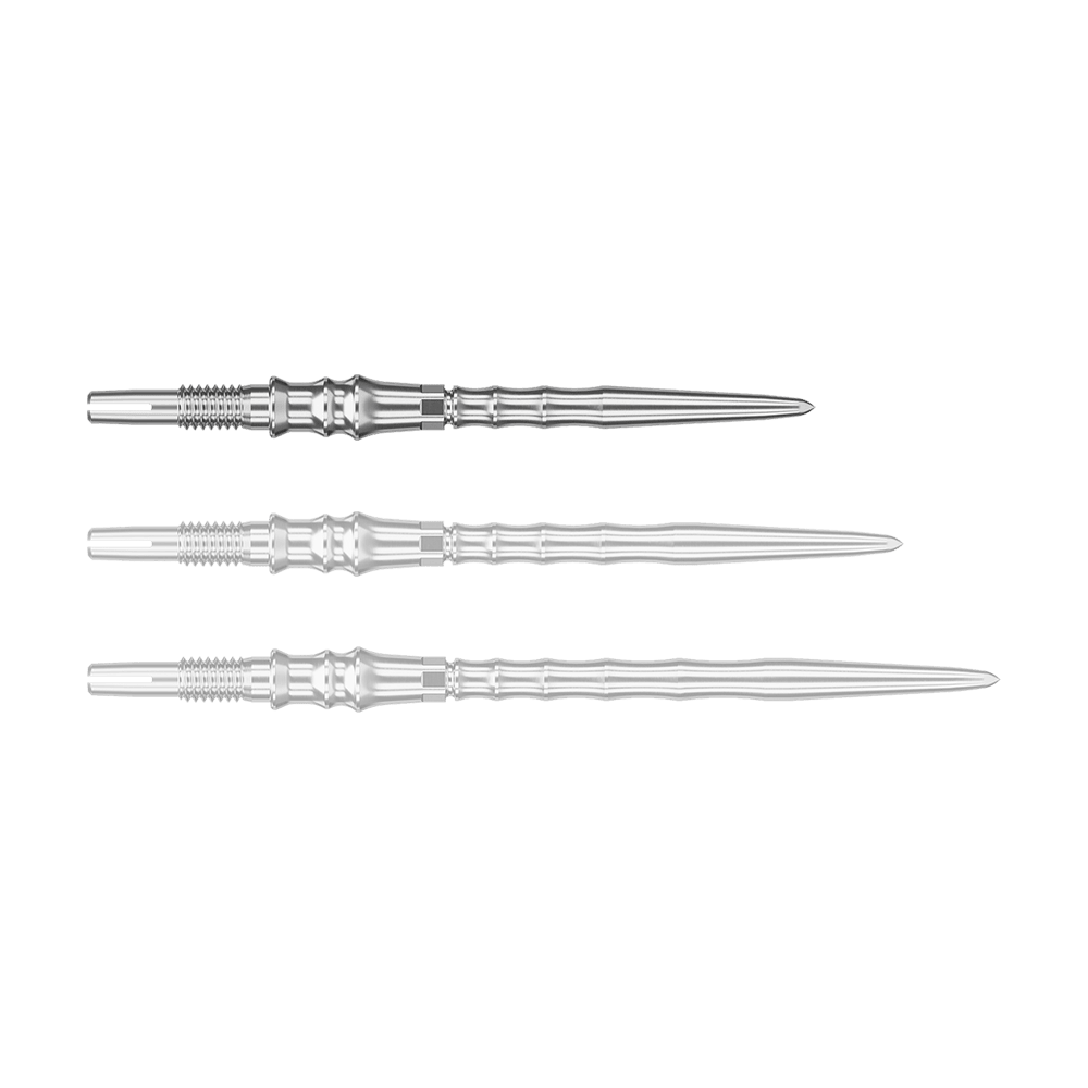 Špičky na šipky Target Japan Premium Swiss Point - stříbrné Das Bild zeigt Dartspitzen in Silber. Die Datei heißt "340379_Target_Japan_Premium_SwissPoint_Dartspitzen_Silber_30mm_1".
