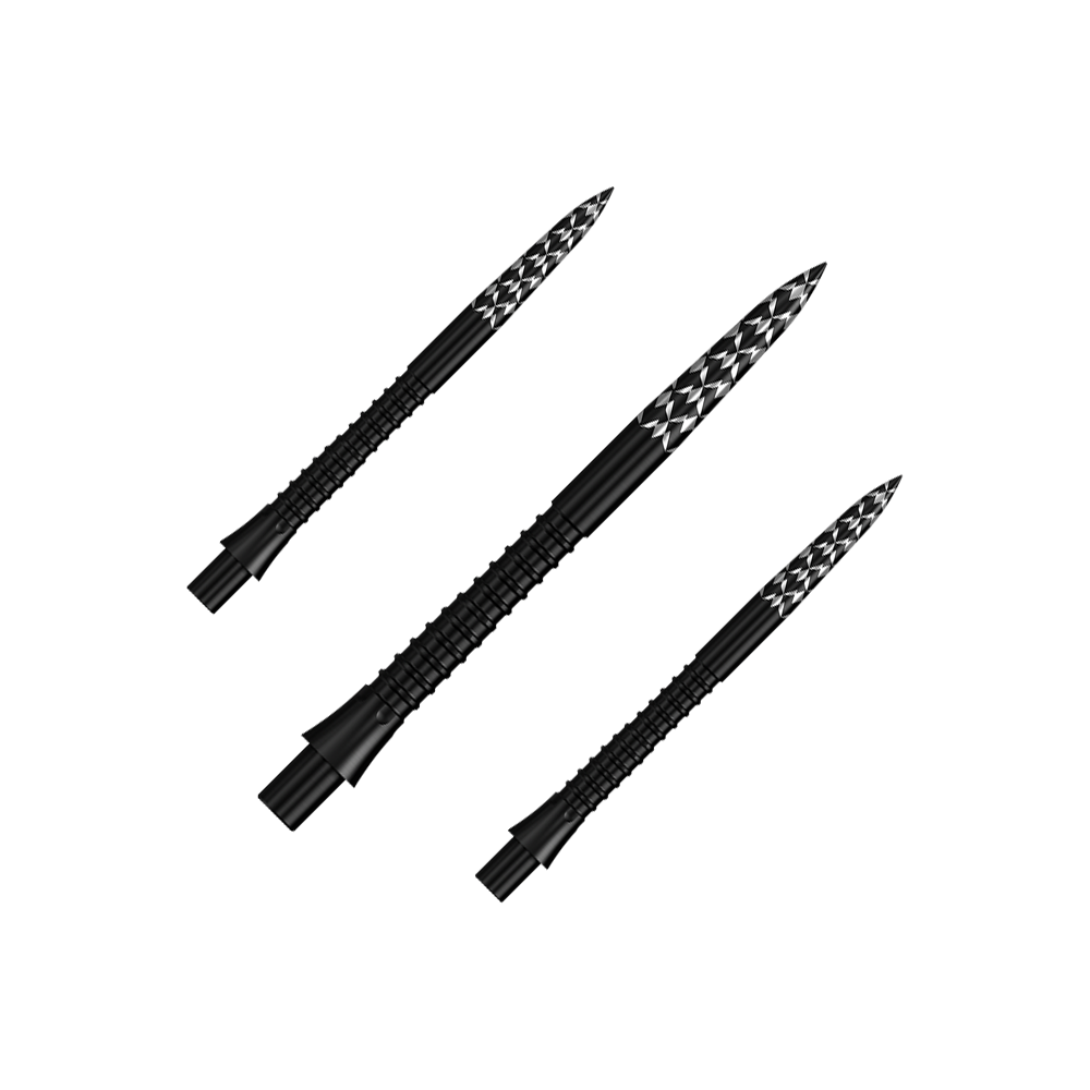 Špičky na šipky Mission Caliburn EVO s logem GV - černé Dieses Bild zeigt ein Set von Mission Caliburn EVO GV-Logo Steeldartspitzen in Schwarz, 32 mm. Die Dartspitzen sind für professionelle Dartspiele geeignet.