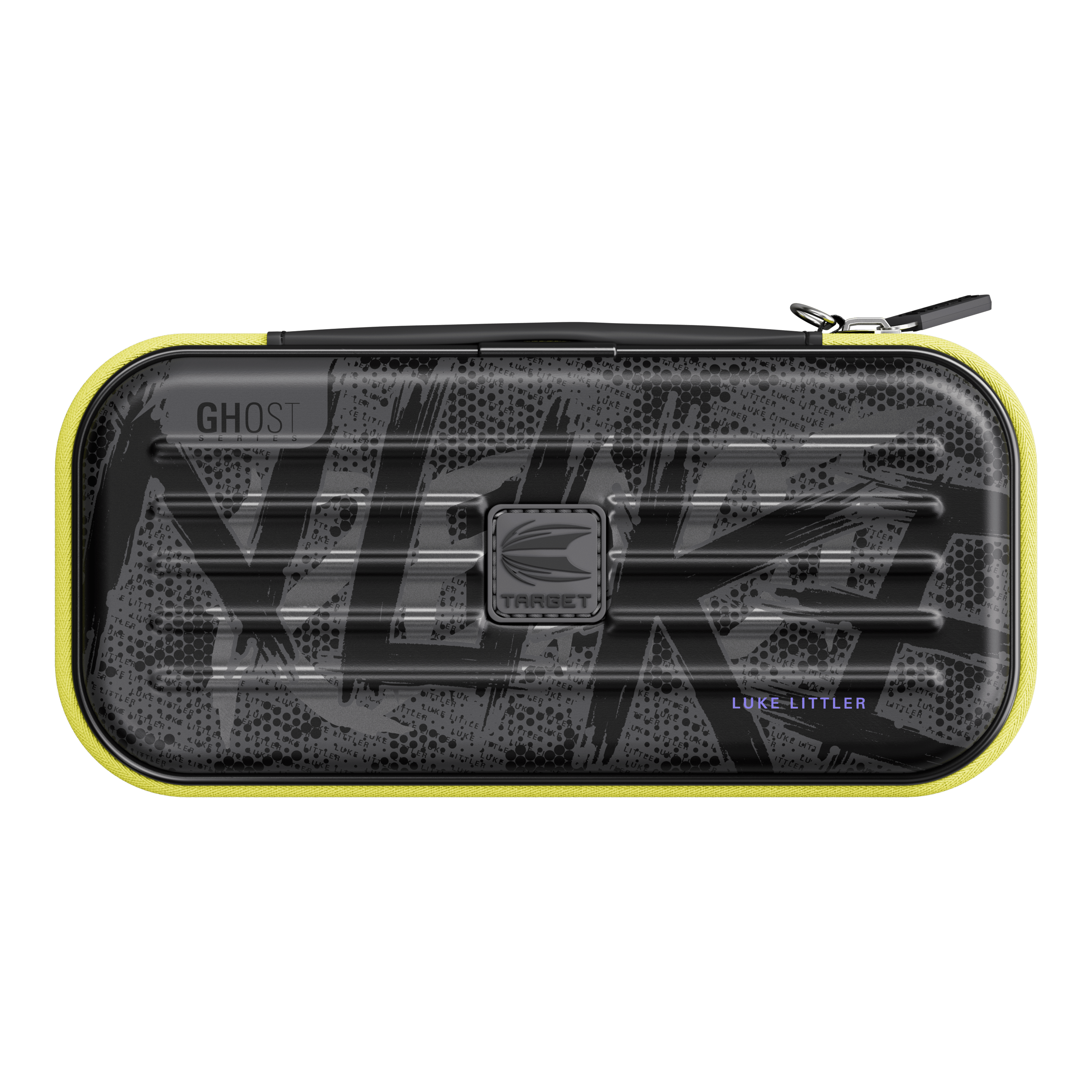 Pouzdro na šipky Takoma Ghost Series Luke Littler Abgebildet ist das Takoma Ghost Series Luke Littler Dartcase. Das stilvolle Dartcase bietet Platz für Dartpfeile und Zubehör.