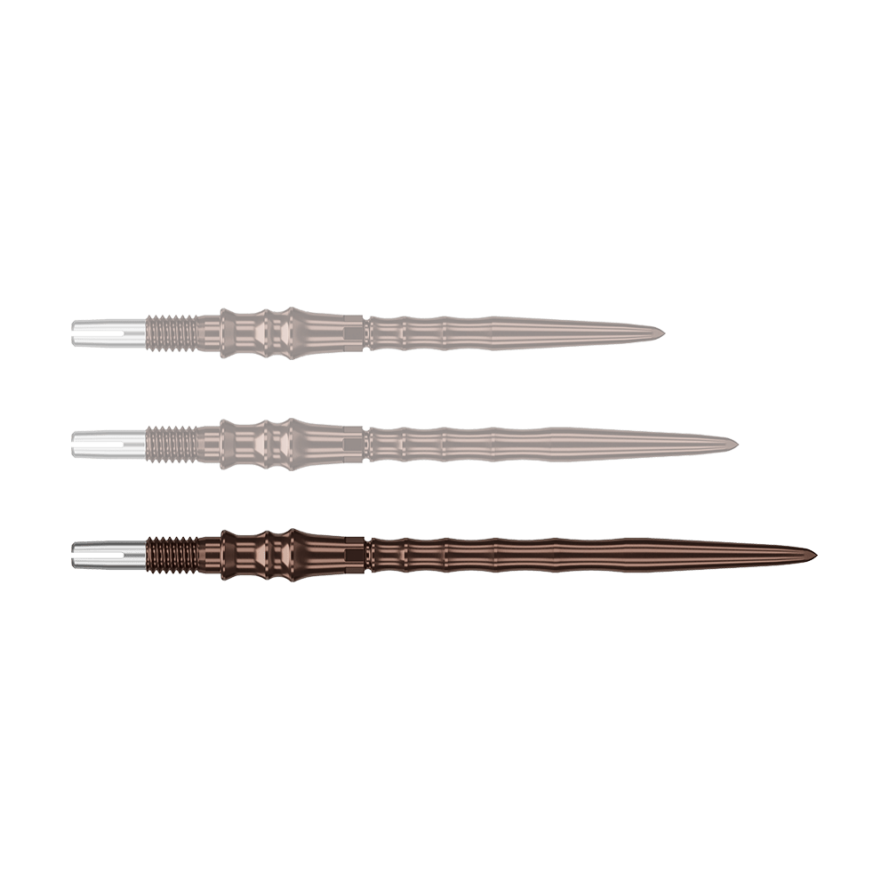 Target Japan Premium Swiss Point Steldart Tips - oxid křemičitý Hier ist eine einzelne Steeldartspitze Silica mit 40mm Länge abgebildet. Die Spitze ist Teil der Target Japan Premium SwissPoint Serie.