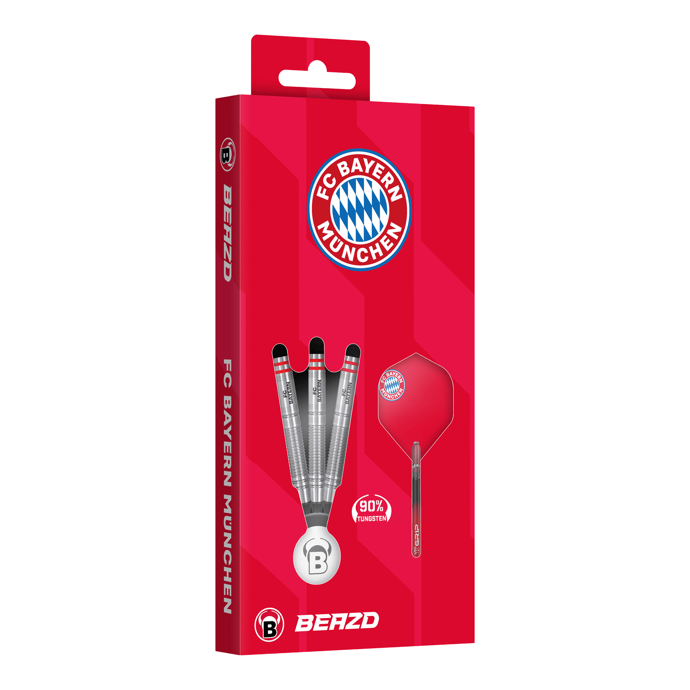 Beazd FC Bayern Mnichov Tungsten Soft Darts - 18g Beazd FC Bayern Mnichov Tungsten Soft Darts - 18g