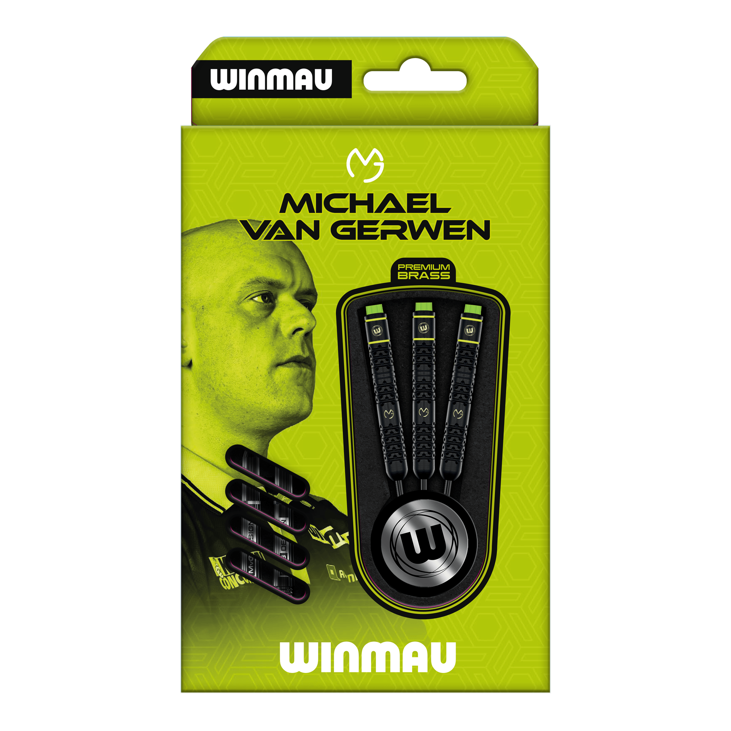 Ocelové šipky Winmau Michael Van Gerwen - 21 g