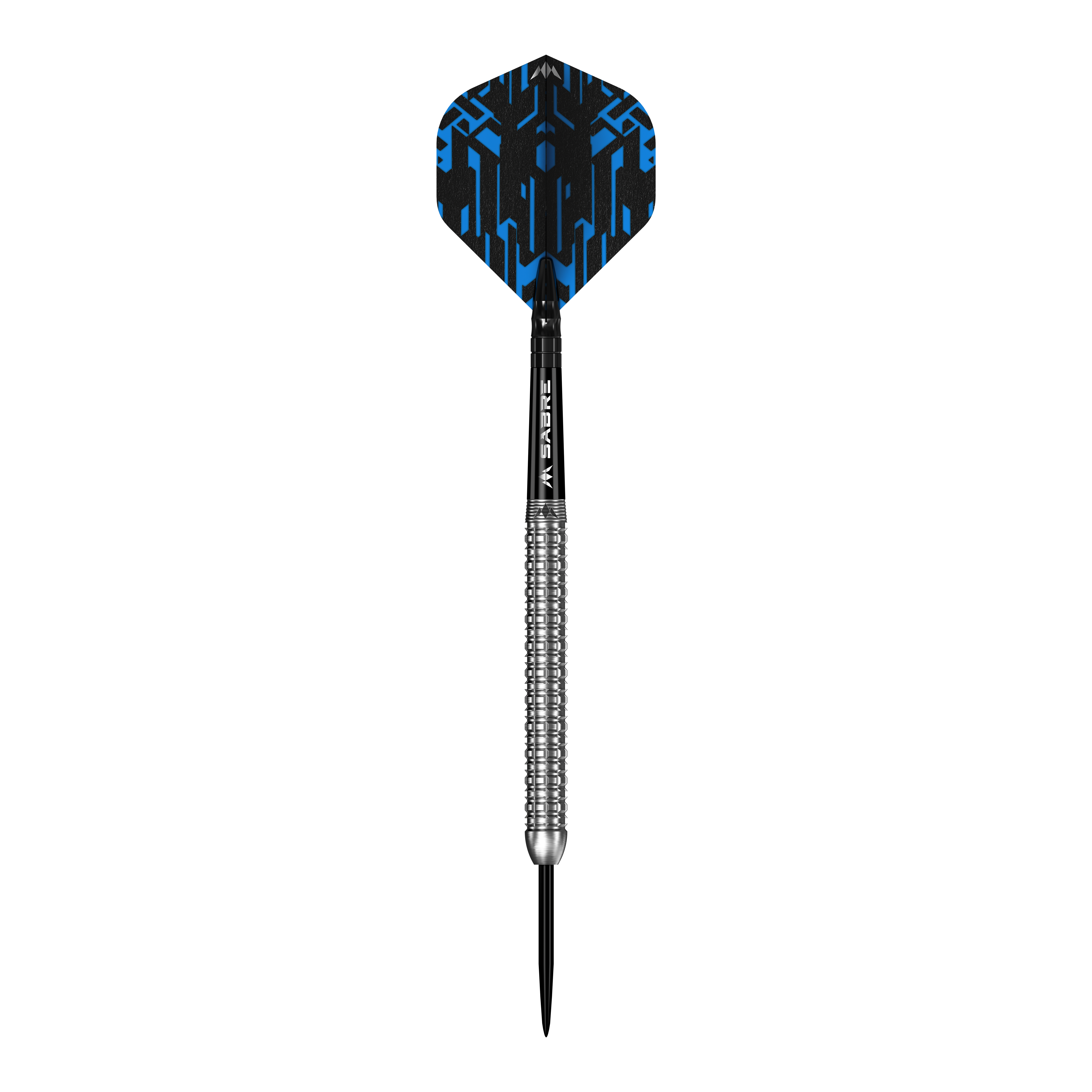 Ein Bild mit dem Dateinamen M002000_Mission_Jack_Tweddell_Silver_Steeldarts_1. Das Bild stellt vermutlich einen silbernen Steeldart dar.