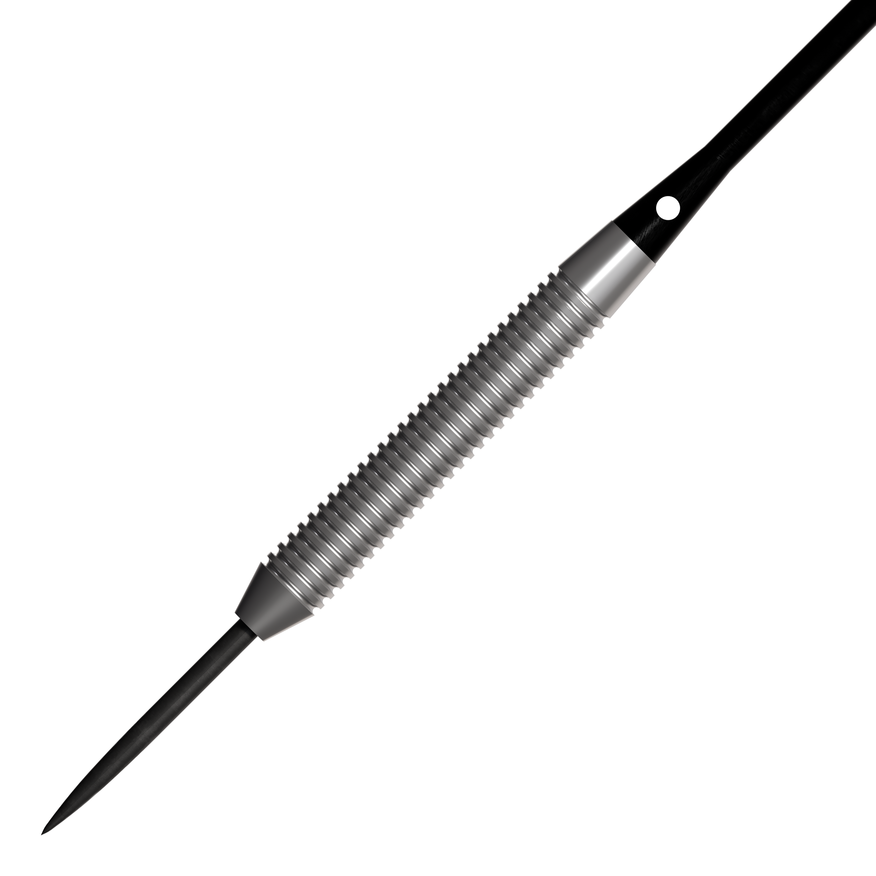 Šipky Bulls NL Lightning Orange Steel Darts Das Bild zeigt einen Bulls NL Lightning Orange Steeldart. Der Dart hat eine metallische, gerillte Oberfläche und eine scharfe Spitze.