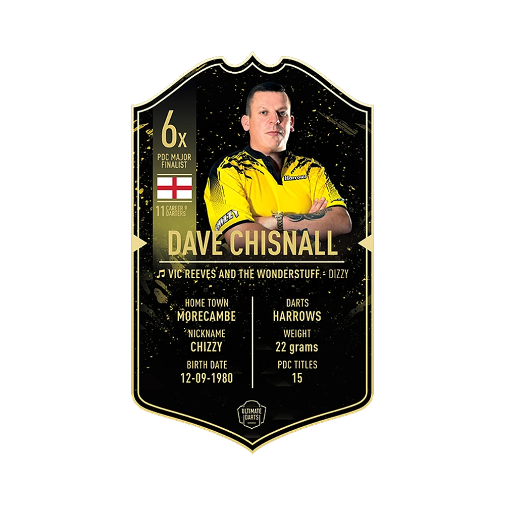 Ultimate Darts Card - Dave Chisnall