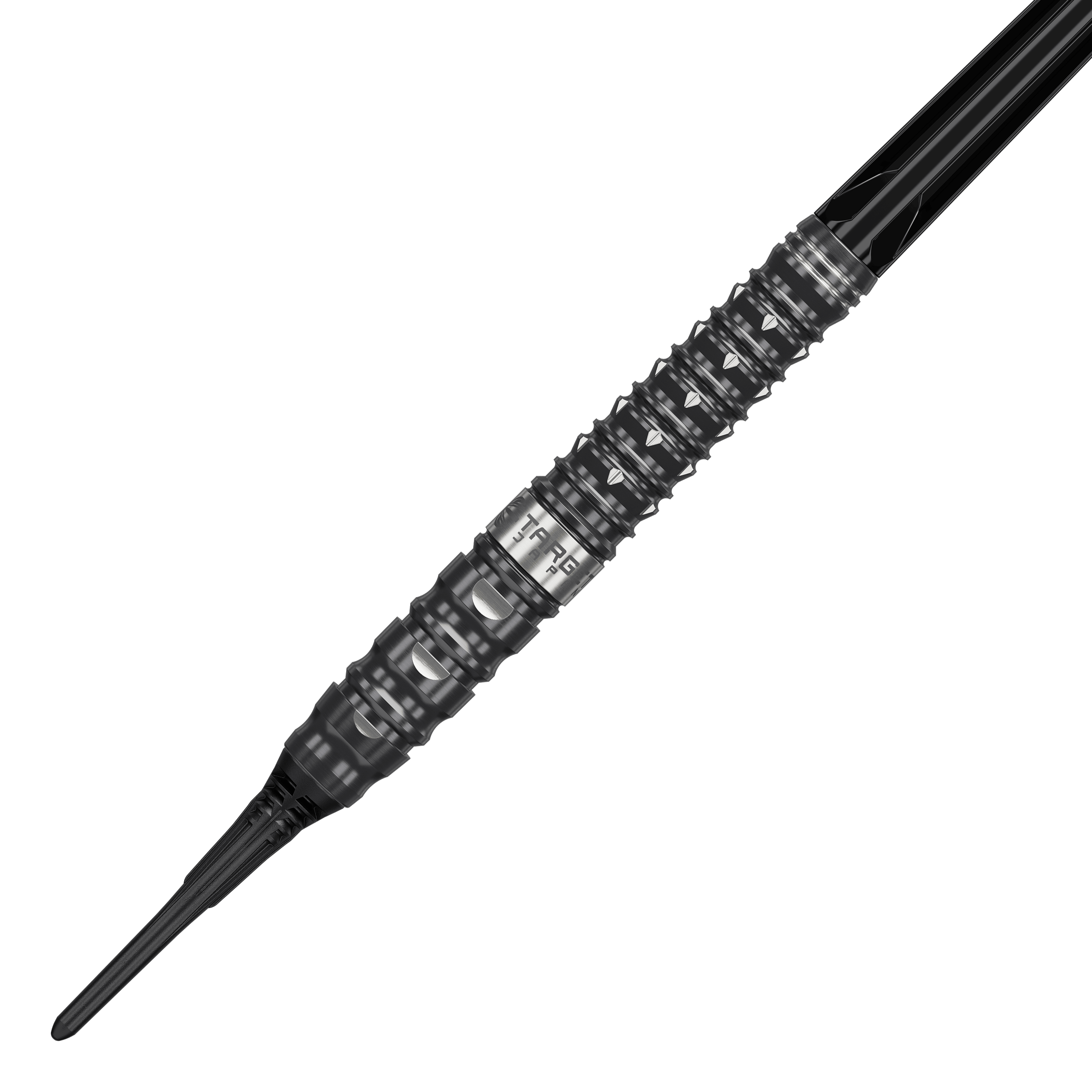 Měkké šipky Target Black Marque Eclipse - 21g Target Black Marque Eclipse Softdarts - 21g. Detailansicht der hochwertigen Softdarts.