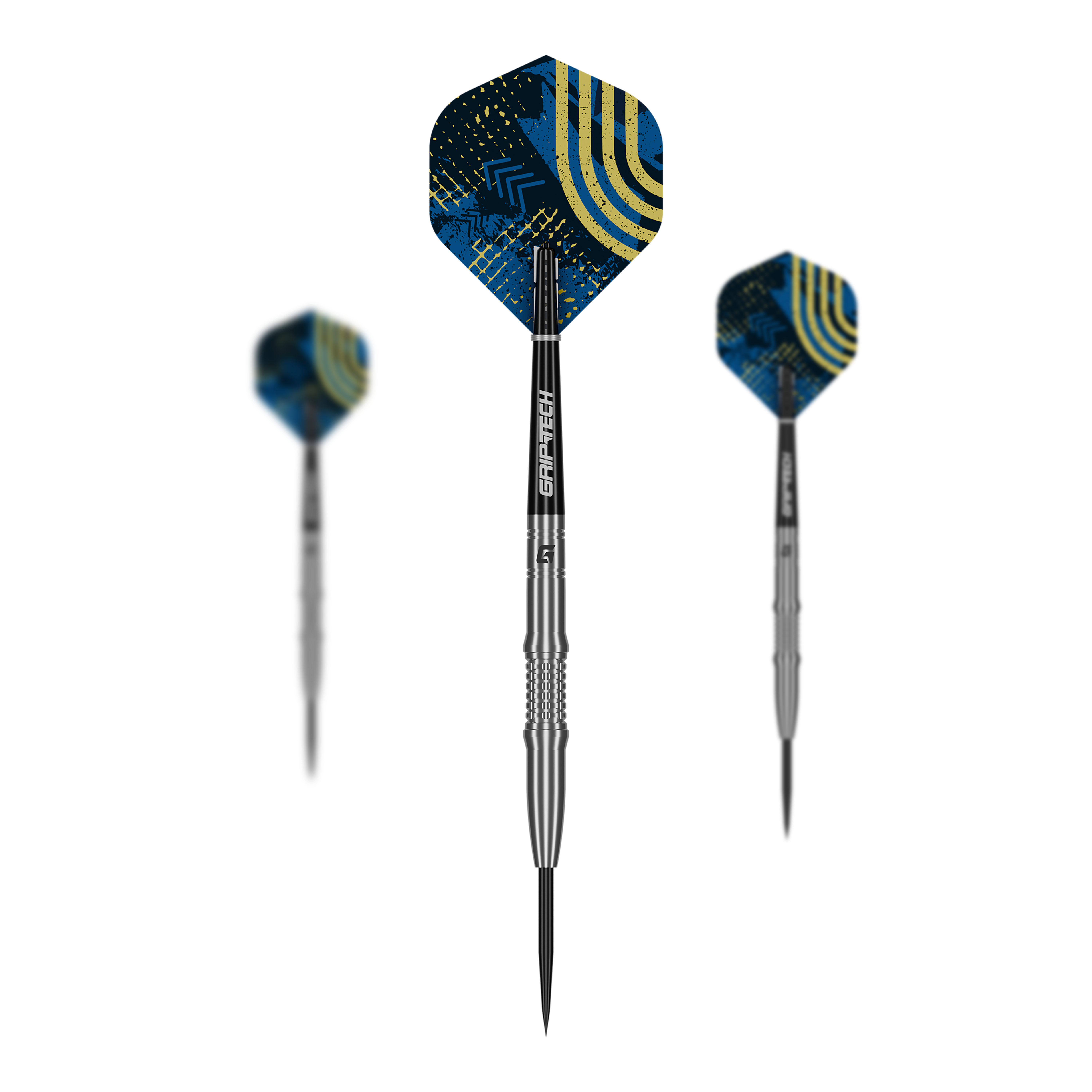 Šipky GOAT Javelin ocelové Zu sehen ist das Produkt GOAT Javelin Tungsten Steeldarts. Der Dartpfeil besteht aus robustem Tungsten.