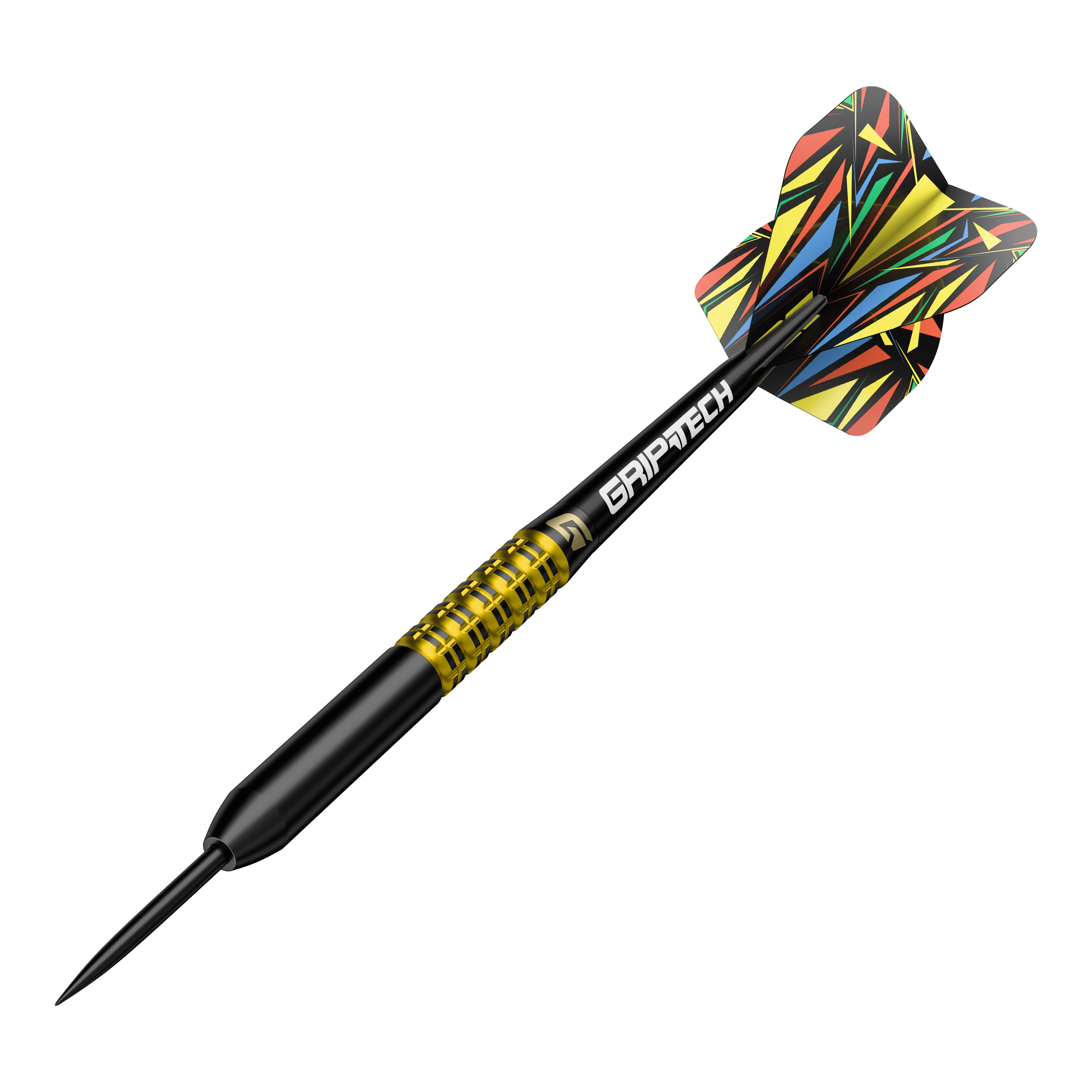 GOAT Athlete Yellow Mosaz Steeldarts - 12g