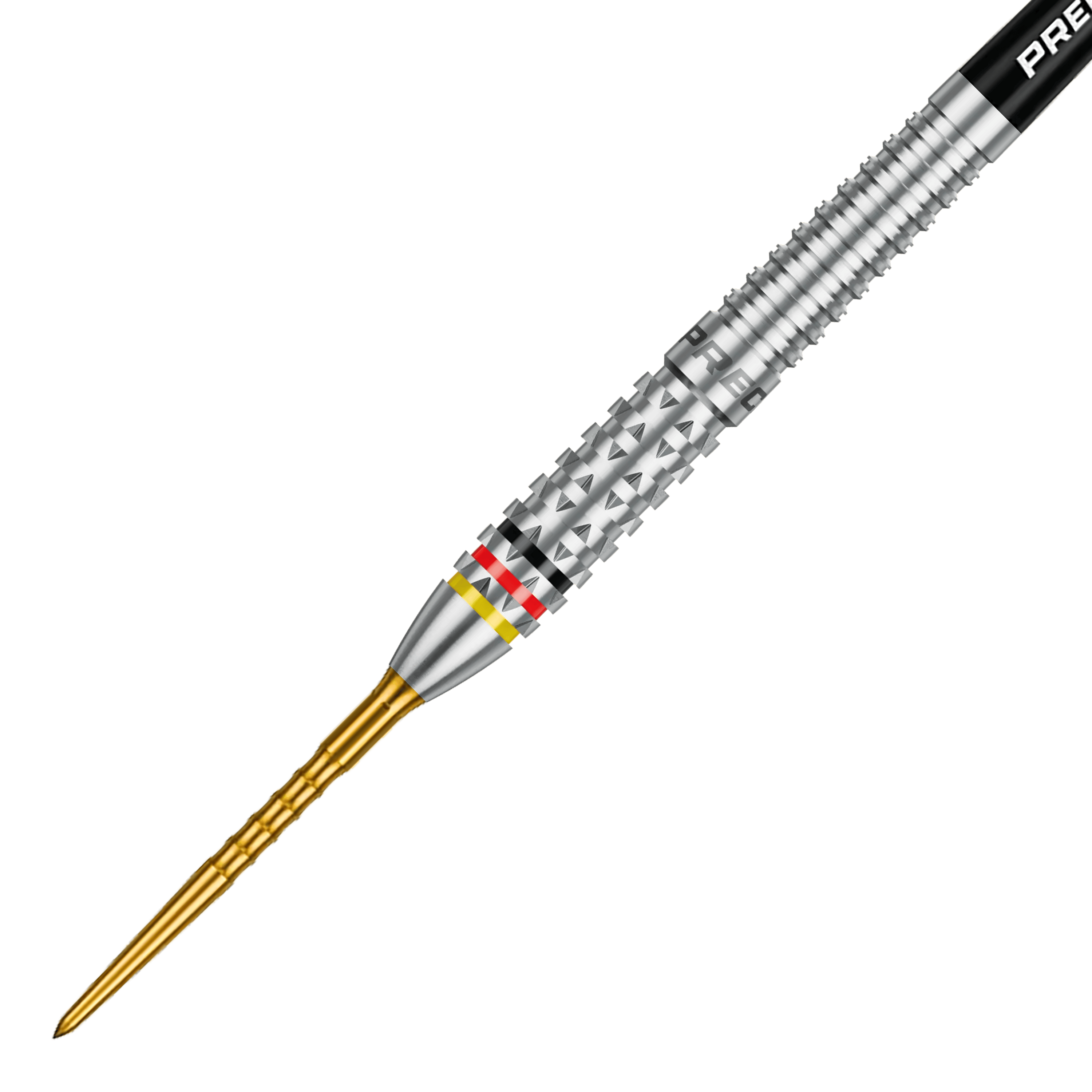 Přesné ocelové šipky Ricardo Pietreczko GEN1 180 Precise 180 Ricardo Pietreczko GEN1 Steeldarts sind auf dem Bild zu sehen. Die Darts bieten ein präzises Wurferlebnis.