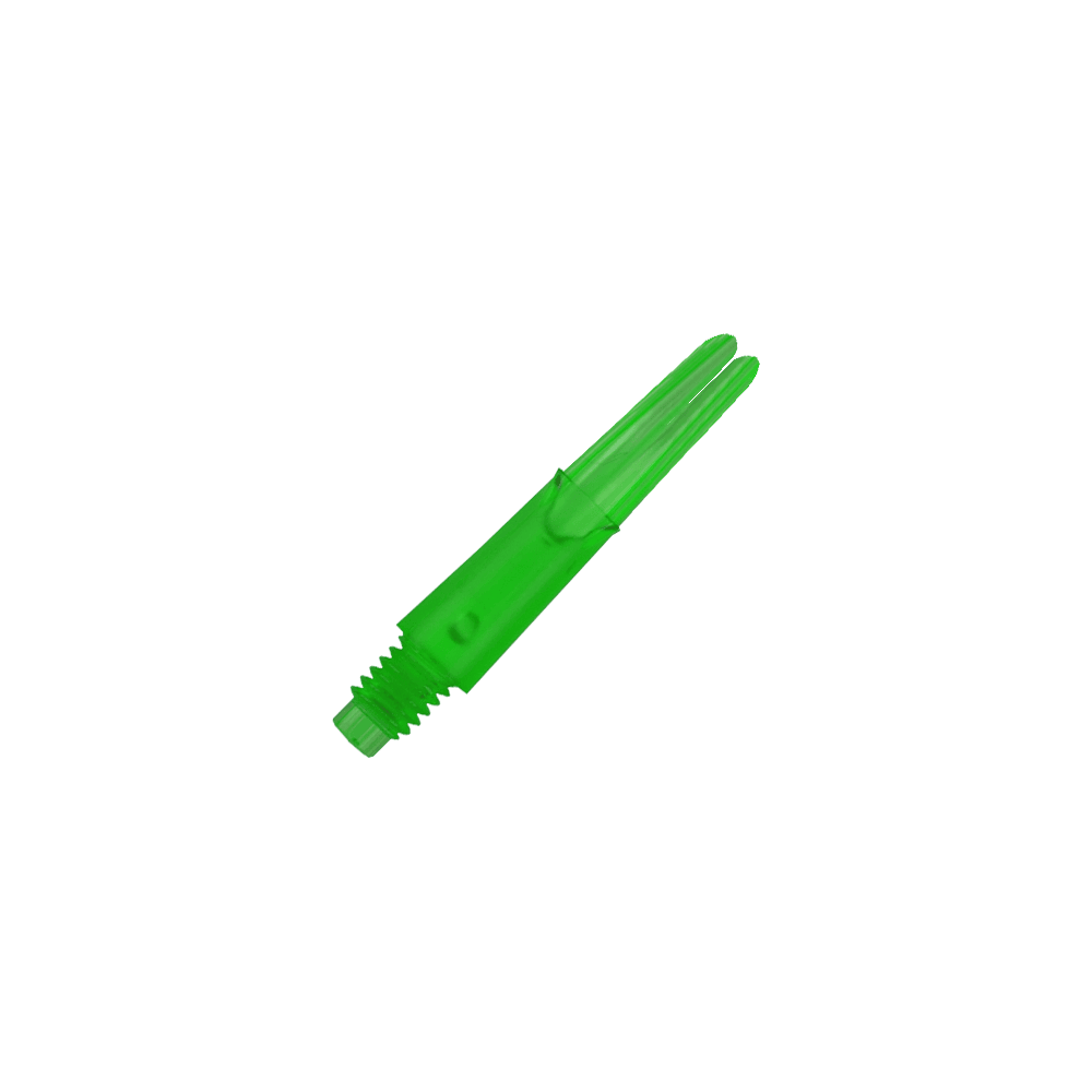 L-L-Style-Shafts Locked Straight - Green L-Style L-Shafts Locked Straight in spezieller Farbgebung. Auf dem Bild ist eine Dart-Schaft in mittlerer Länge zu sehen.