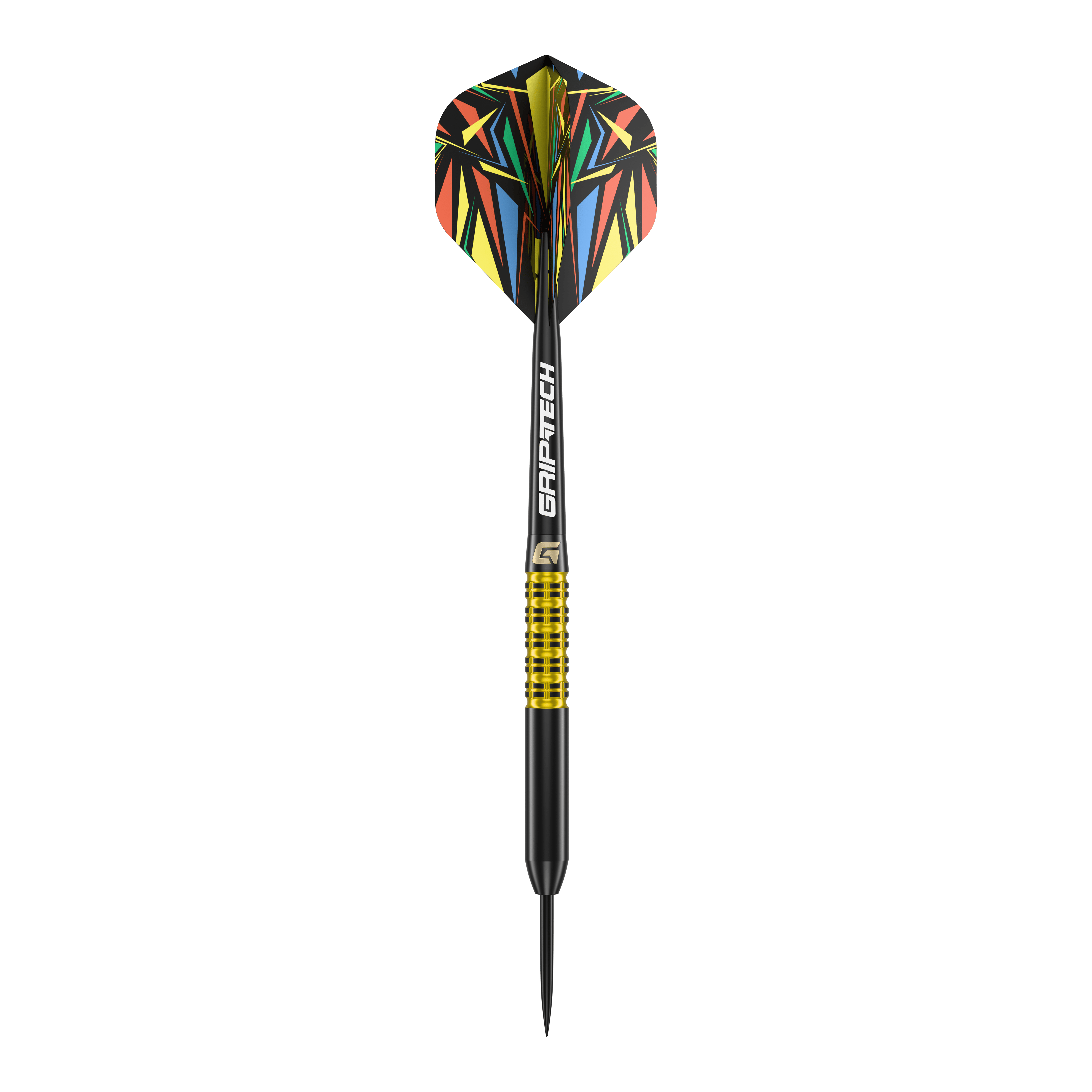 GOAT Athlete Yellow Mosaz Steeldarts - 12g