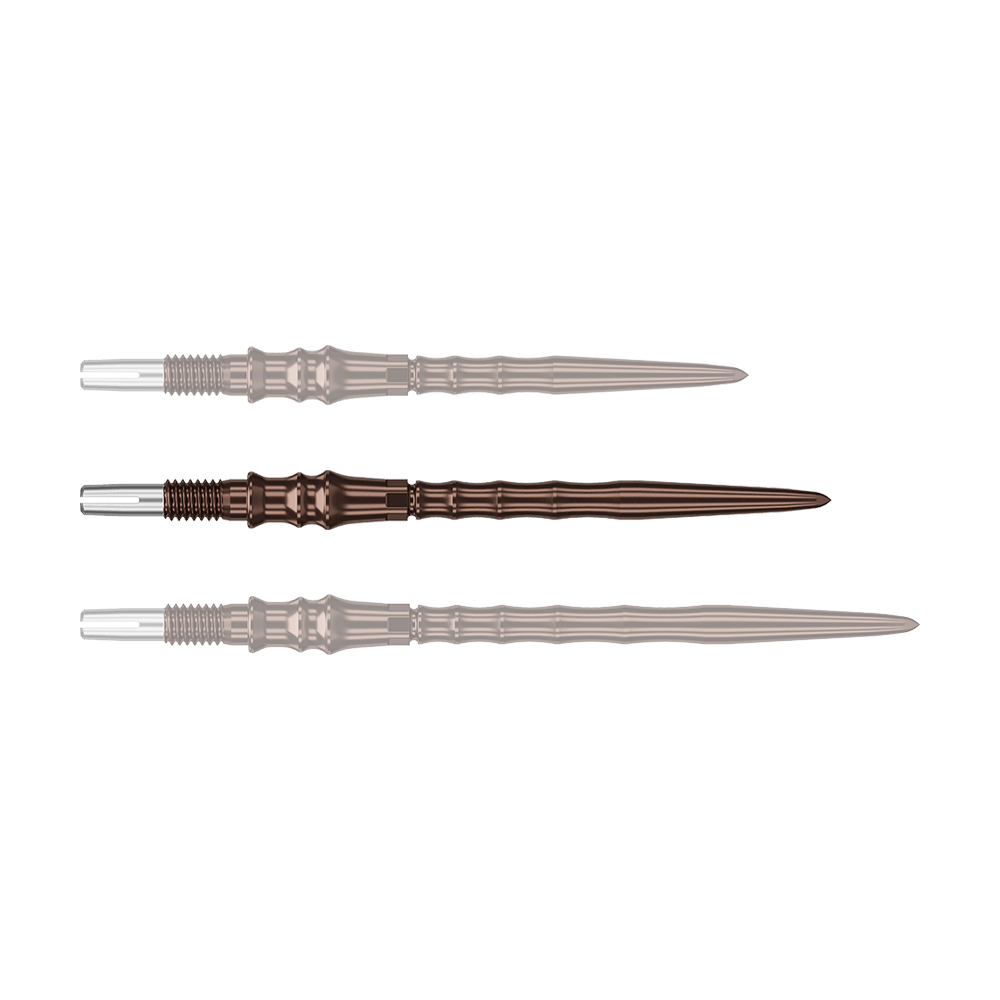 Target Japan Premium Swiss Point Steldart Tips - oxid křemičitý Die Steeldartspitze Silica misst 35mm und ist auf dem Bild einzeln dargestellt. Dieses Produkt ist Teil der Target Japan Premium SwissPoint Serie.