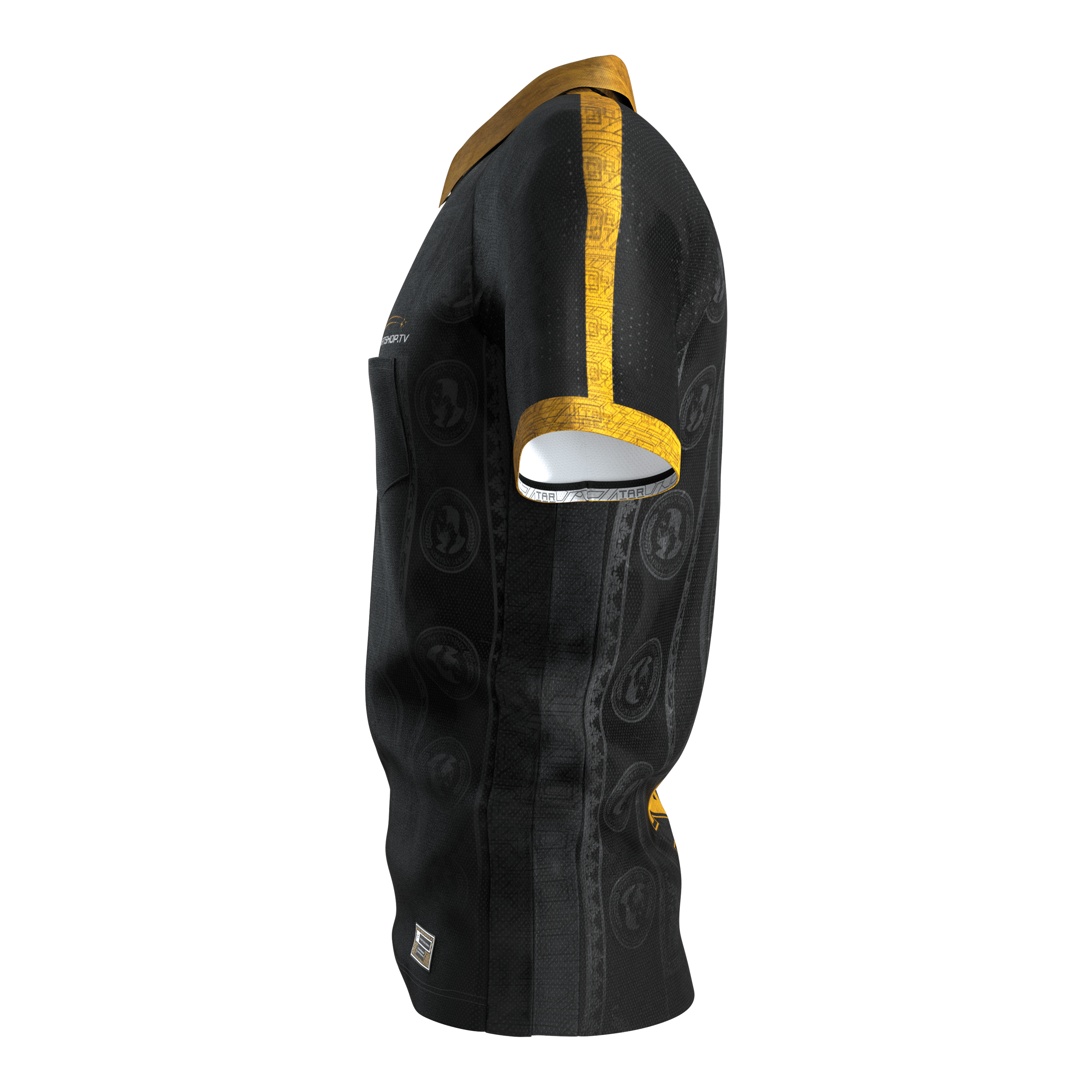 Tričko Target Adrian Lewis s motivem šipky 2026 Abgebildet ist das Target Adrian Lewis Dartshirt 2026. Dieses Produkt richtet sich an Liebhaber professioneller Dartbekleidung.