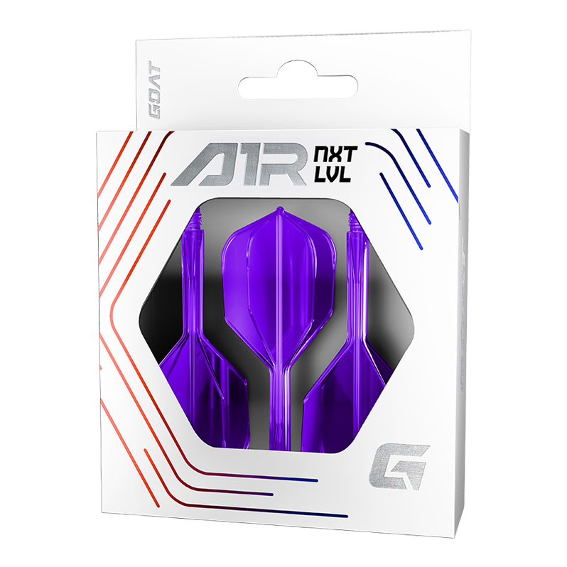 Systém letmých hřídelí GOAT A1R No6 - neonově fialová Das Bild zeigt das GOAT A1R No6 Flight-Shaft-System in Neon Lila. Das Produkt eignet sich bestens als Dart-Zubehör.