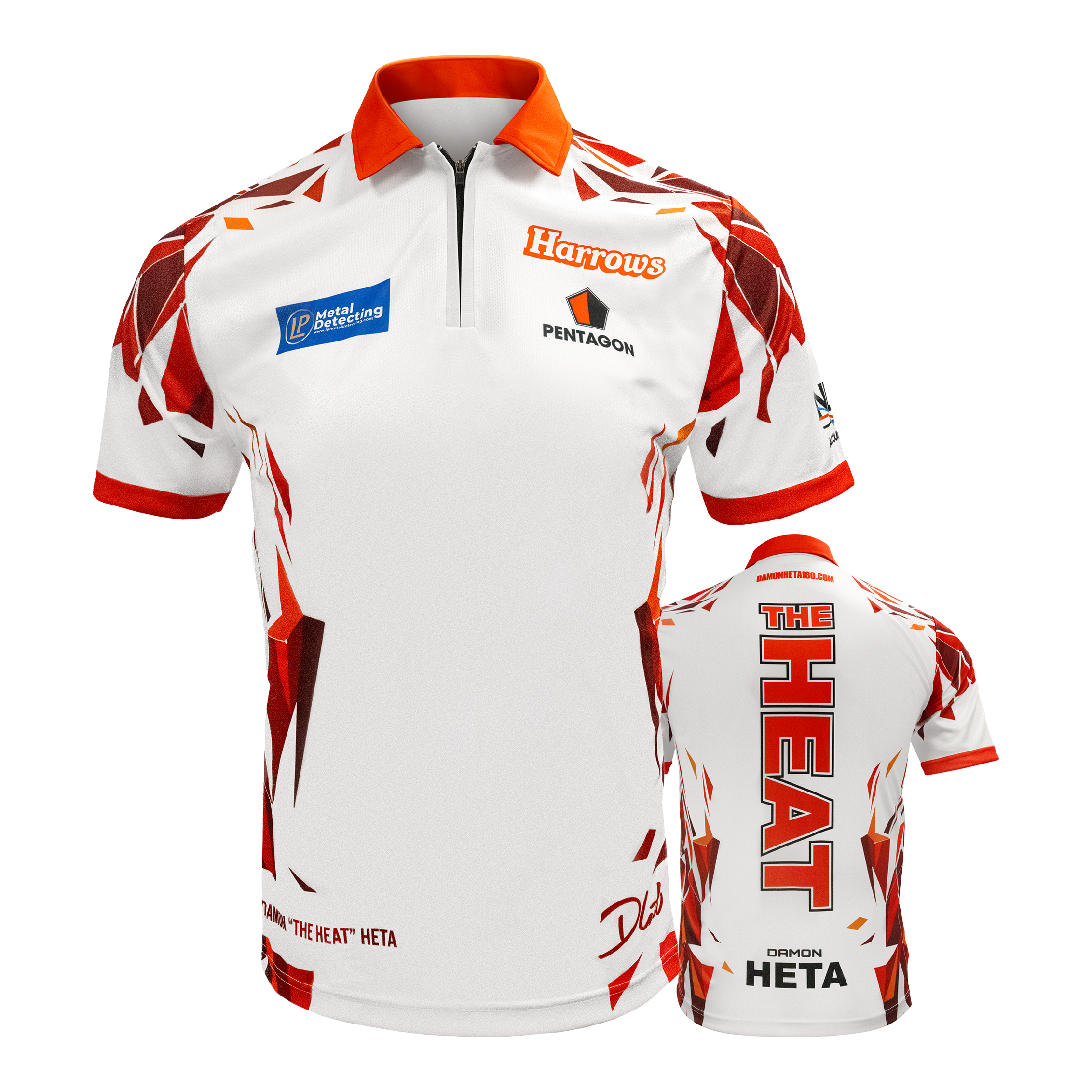 Harrowův hráčský dres Damona Hety Dies ist das Harrows Damon Heta Playershirt. Das Produkt ist ein Dartspielertrikot.