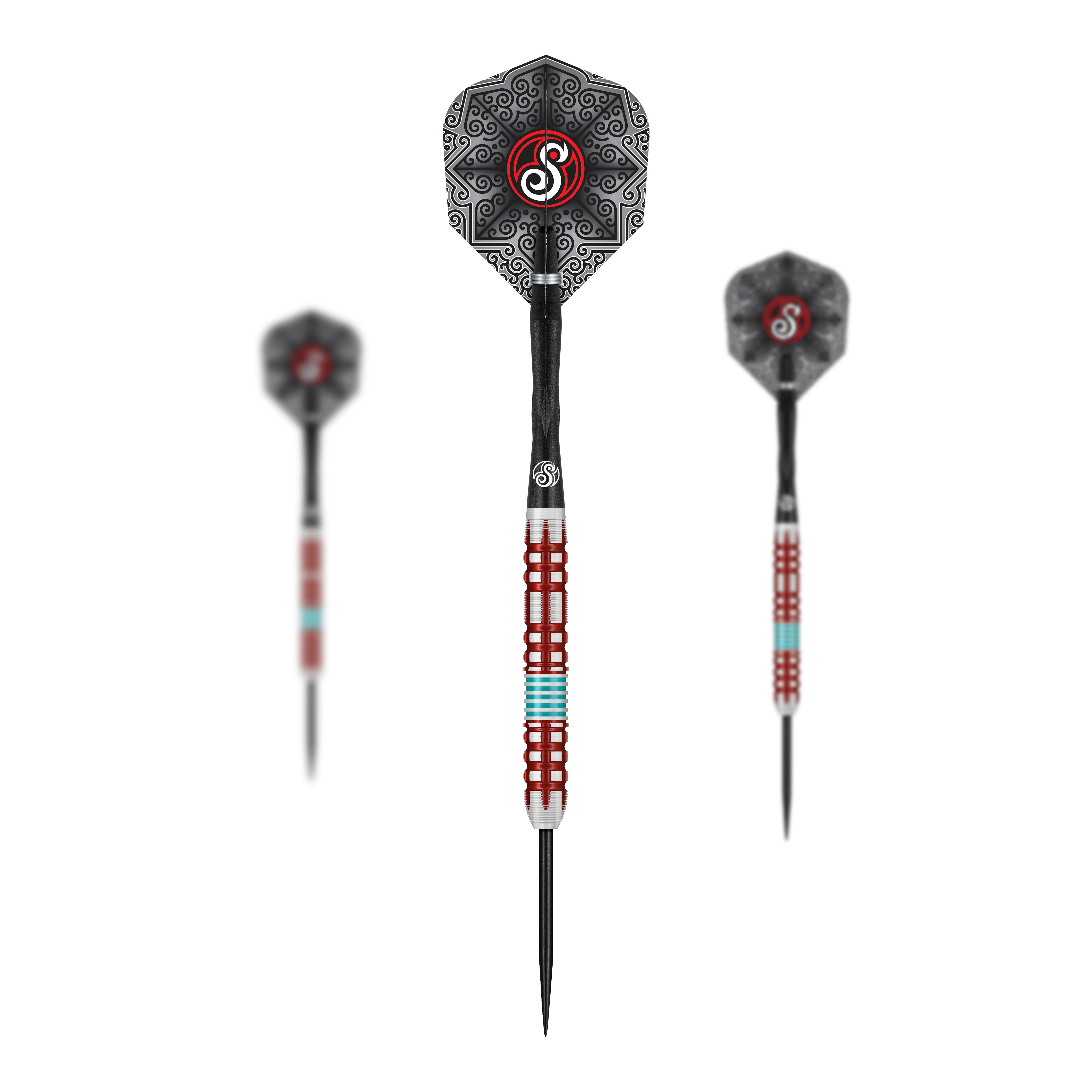 Šipky Shot Collab Pro Series Josh Pearson Steeldarts - 23g Shot Collab Pro Series Josh Pearson Steeldarts - 23g. Das Bild zeigt ein Set von Steeldarts mit einem Gewicht von 23 Gramm.